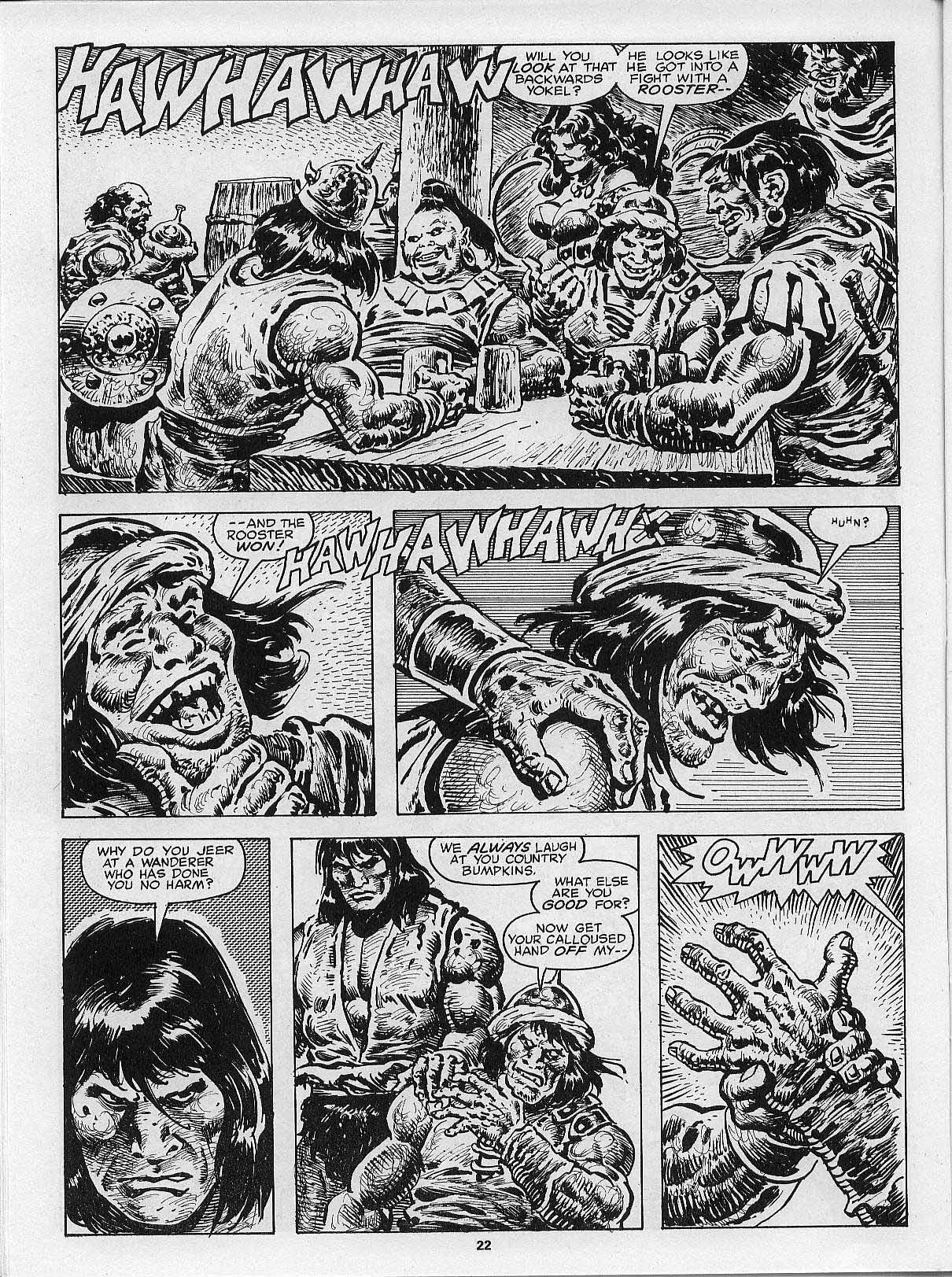 Read online The Savage Sword Of Conan comic -  Issue #200 - 24