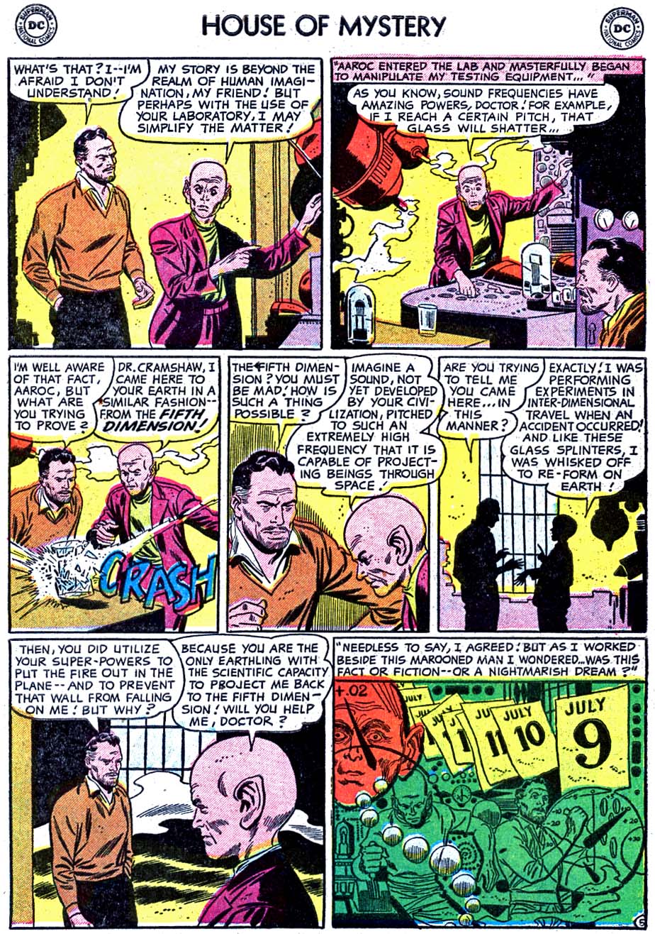 Read online House of Mystery (1951) comic -  Issue #48 - 7