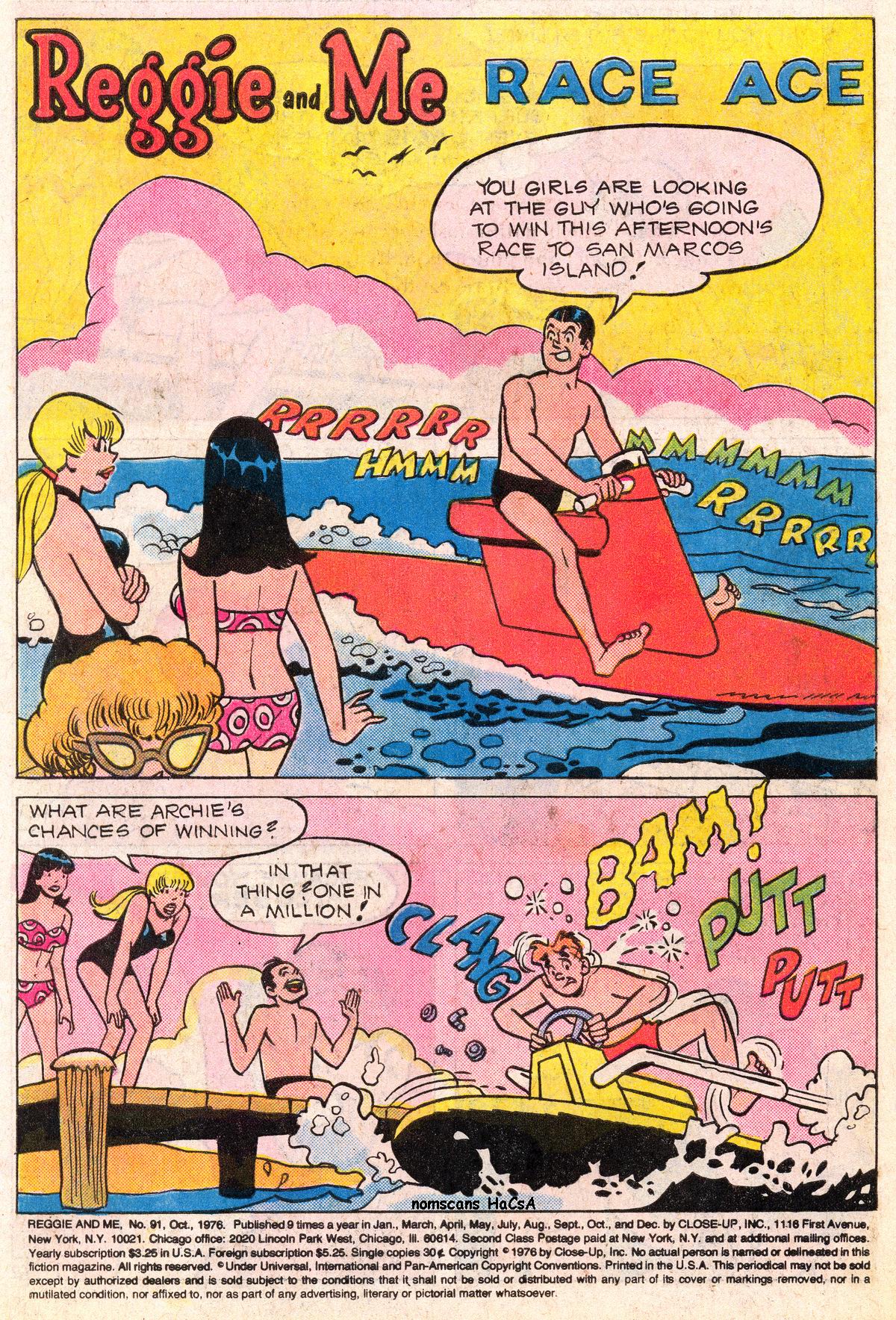 Read online Reggie and Me (1966) comic -  Issue #91 - 2