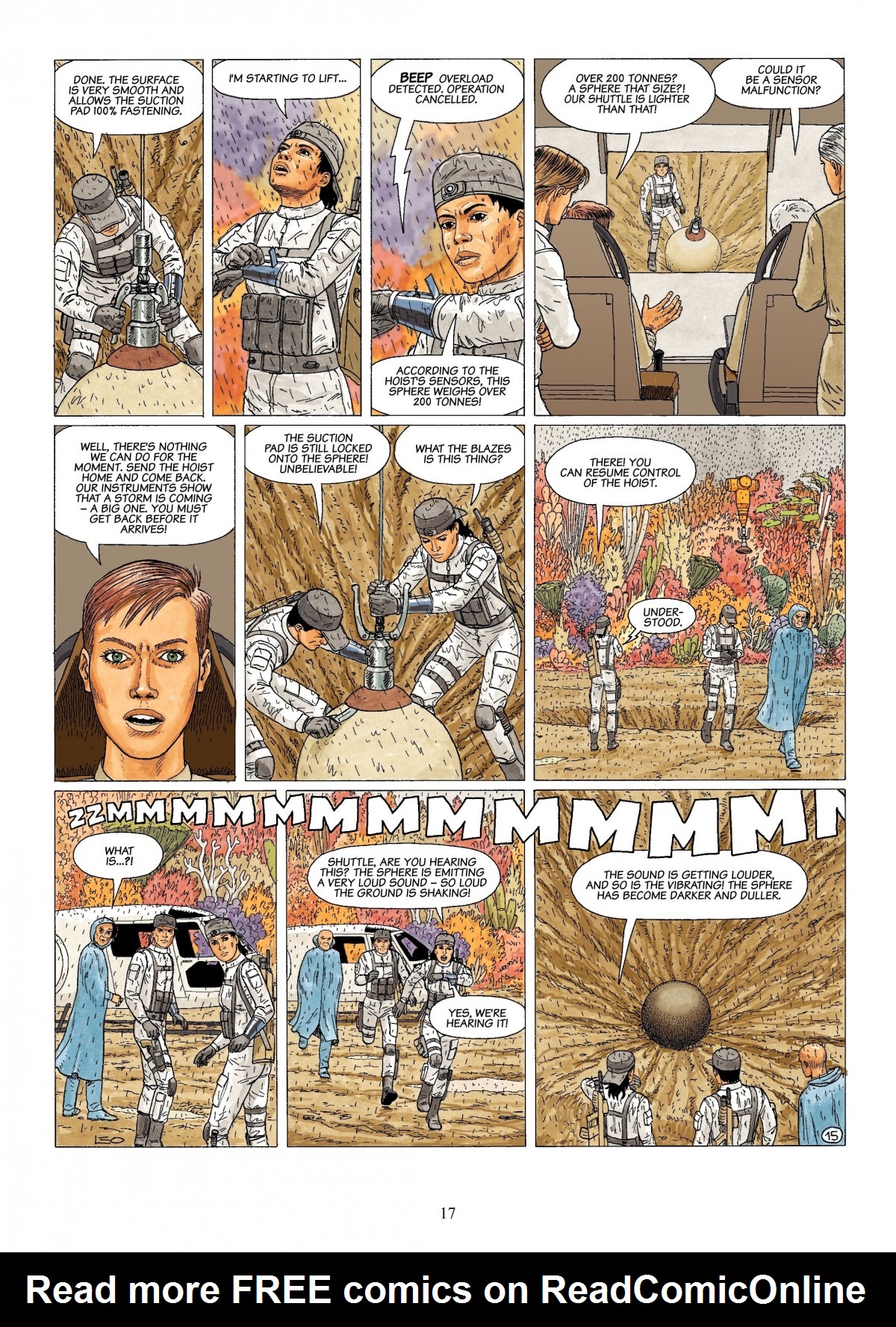 Read online Antares comic -  Issue #5 - 17