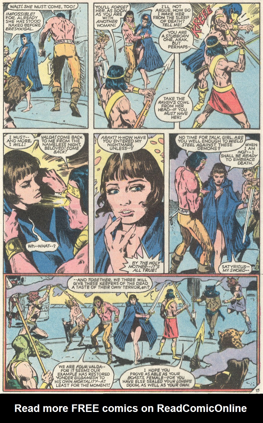 Read online Arak Son of Thunder comic -  Issue #43 - 15