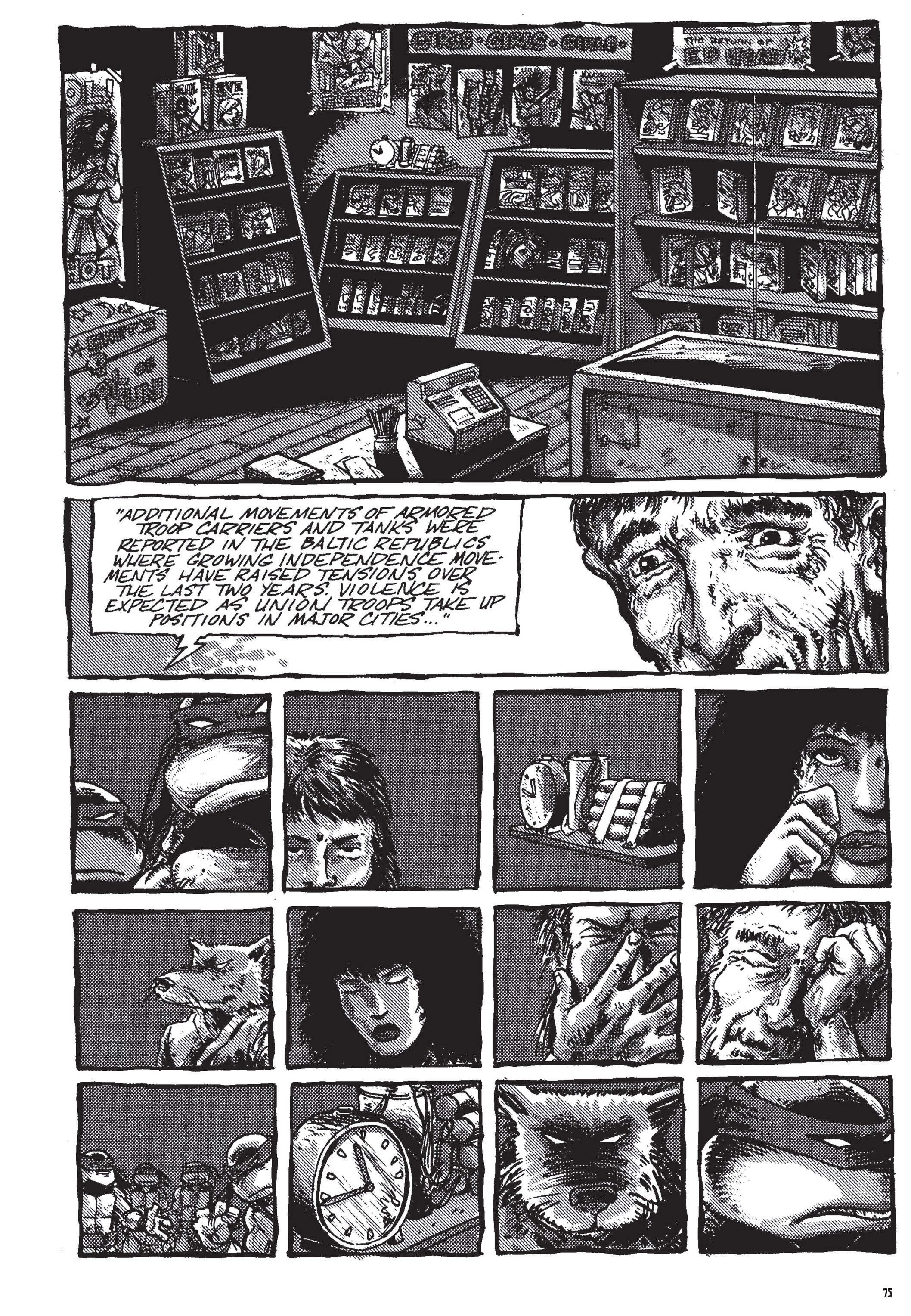 Read online Teenage Mutant Ninja Turtles: The Ultimate Collection comic -  Issue # TPB 4 (Part 1) - 73