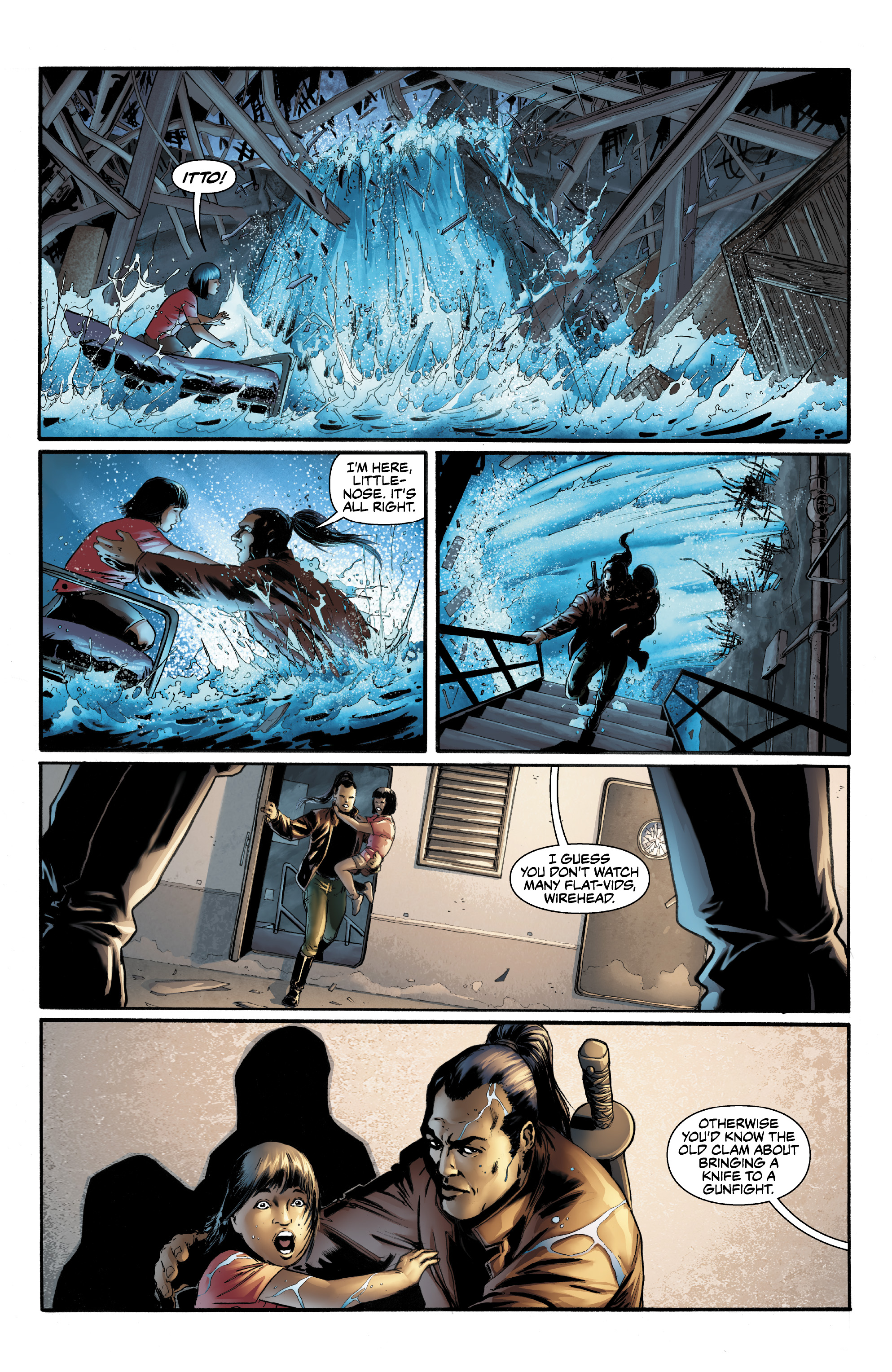 Read online Lone Wolf 2100: Chase the Setting Sun comic -  Issue #3 - 14