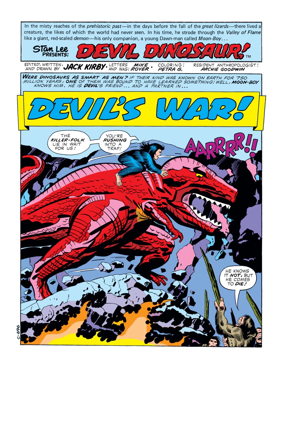Read online Devil Dinosaur comic -  Issue #2 - 2