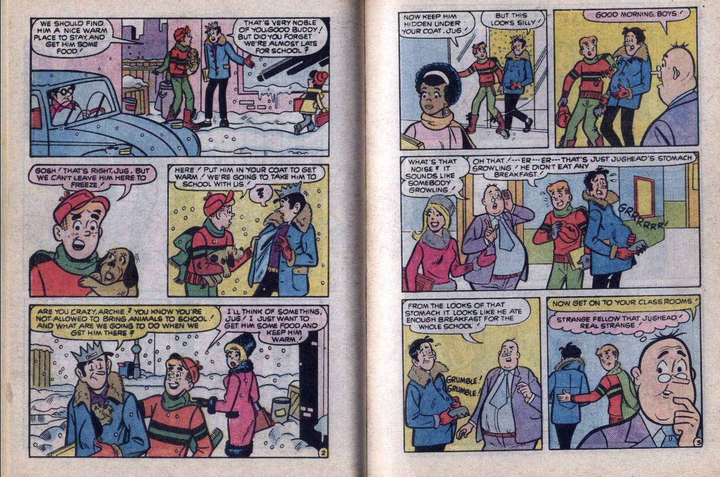 Read online Archie...Archie Andrews, Where Are You? Digest Magazine comic -  Issue #48 - 51