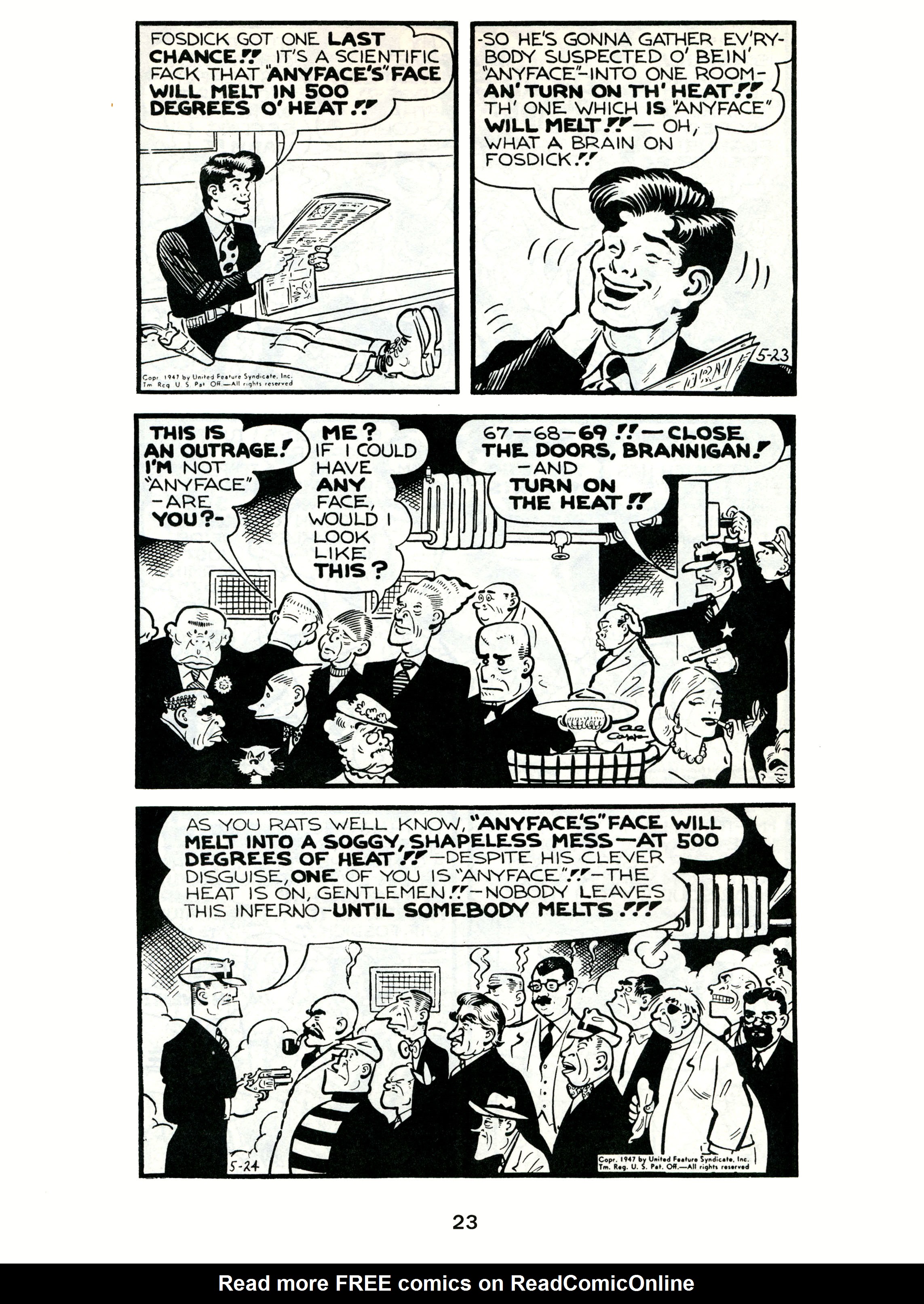 Read online Fearless Fosdick comic -  Issue # TPB - 24