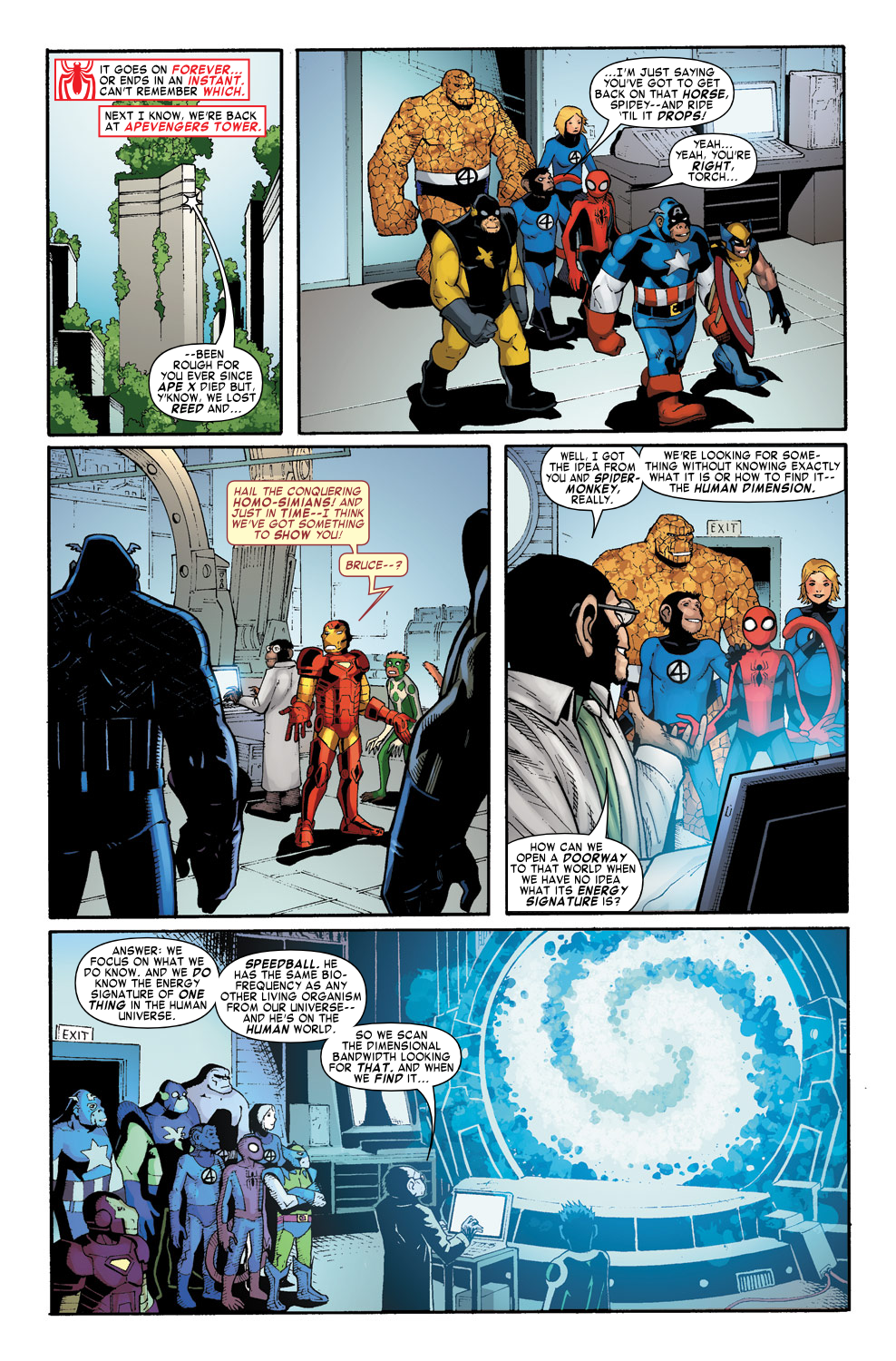 Read online Marvel Apes: Amazing Spider-Monkey Special comic -  Issue # Full - 24