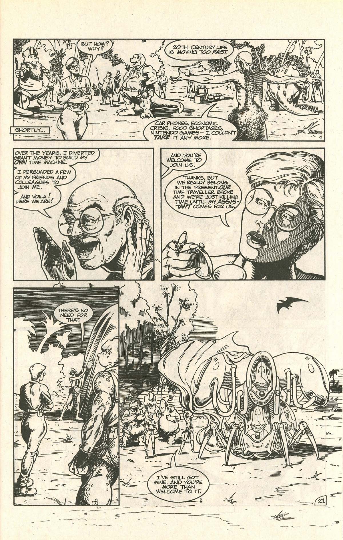 Read online Dinosaurs For Hire (1988) comic -  Issue #9 - 27