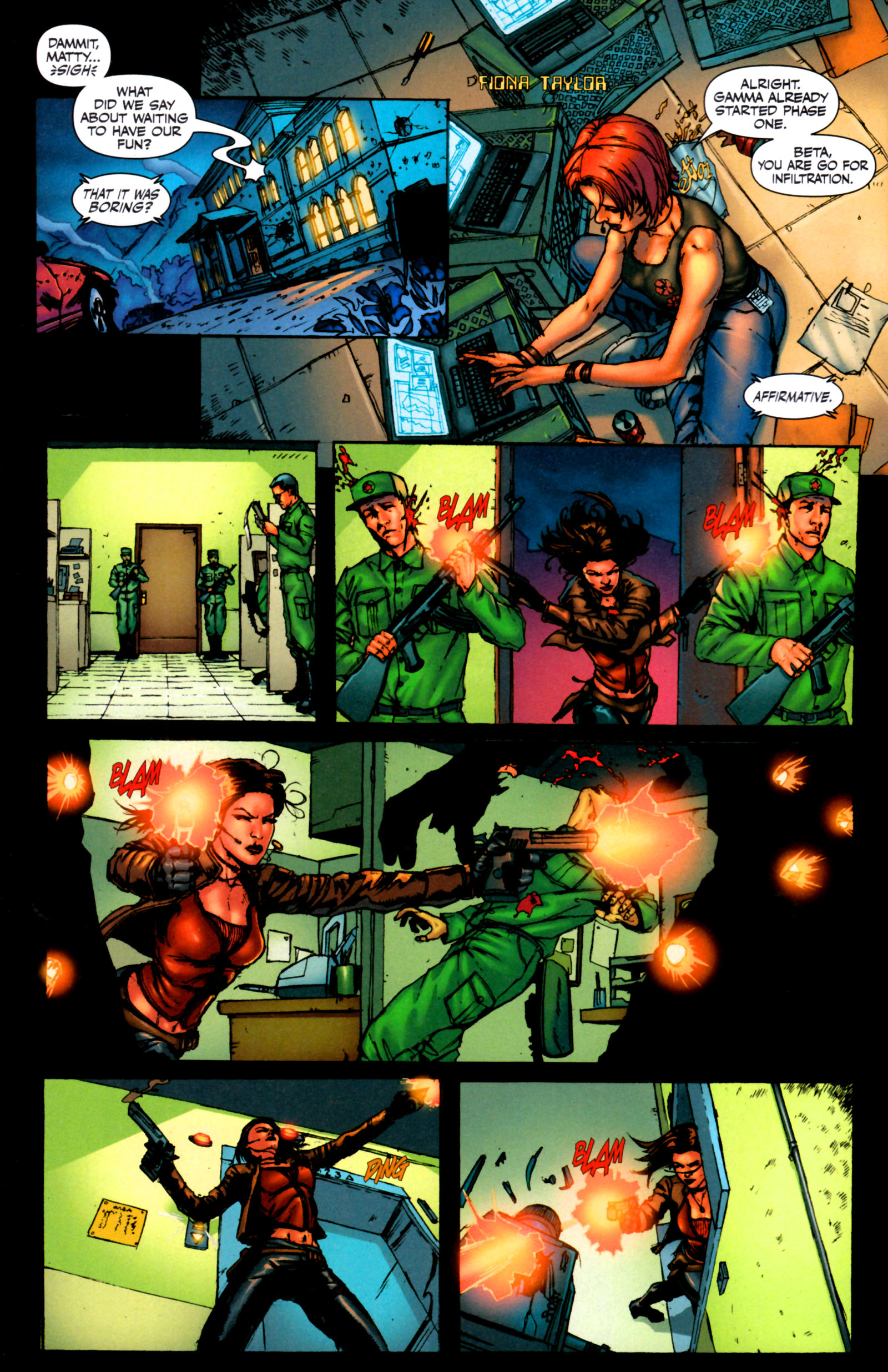 Read online Mercenaries comic -  Issue #1 - 5