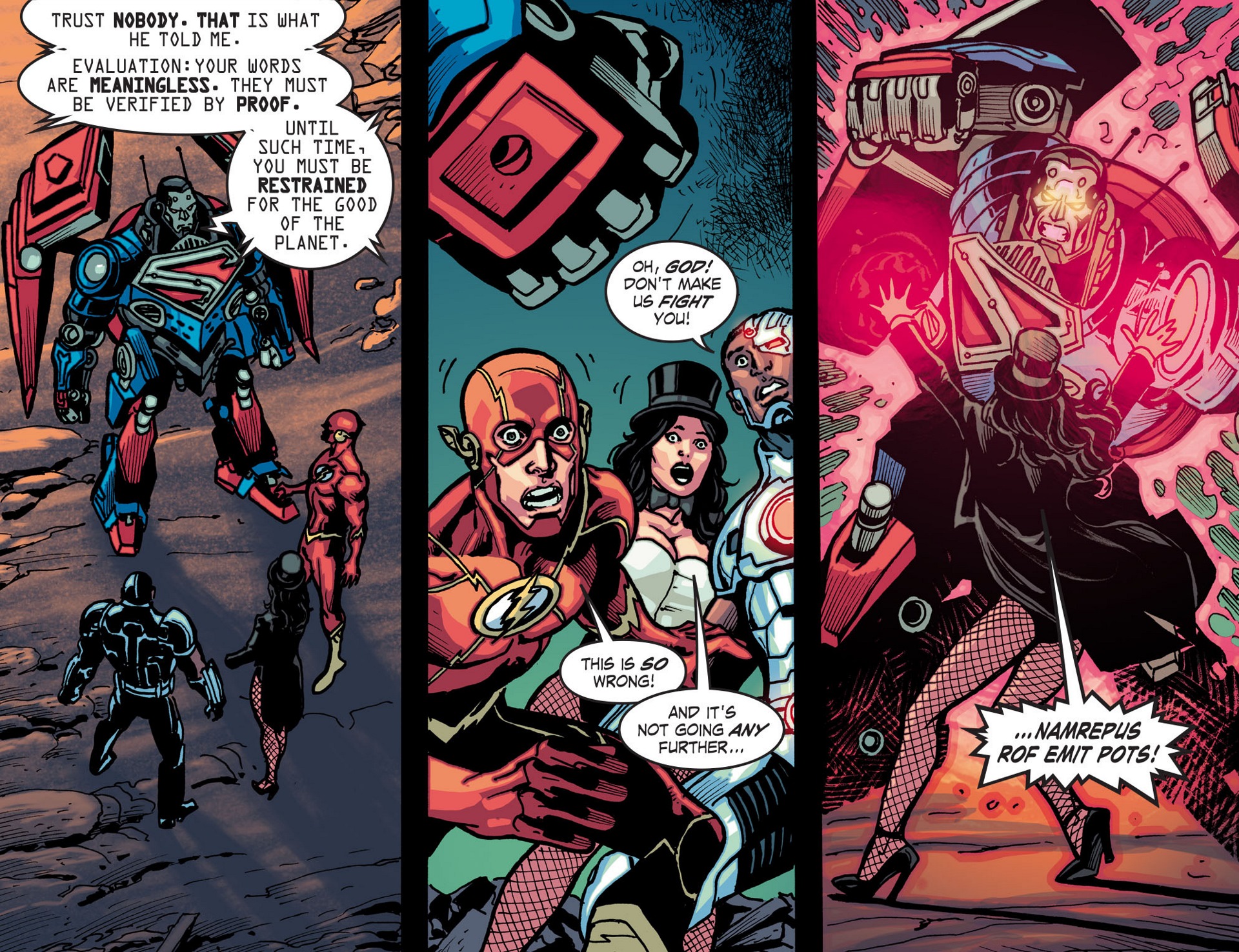 Read online Infinite Crisis: Fight for the Multiverse [I] comic -  Issue #11 - 4