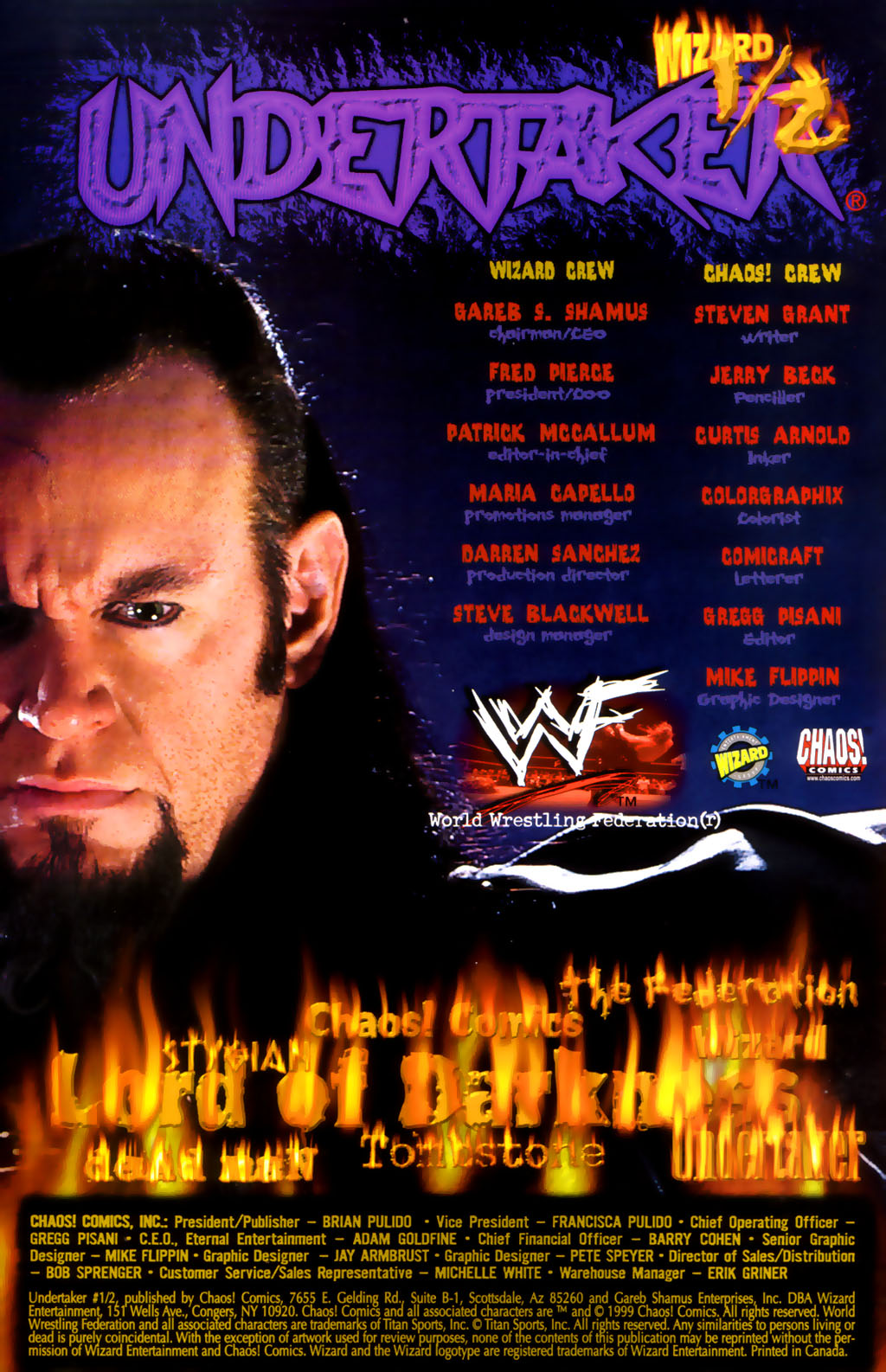 Read online Undertaker (1999) comic -  Issue #0.5 - 2