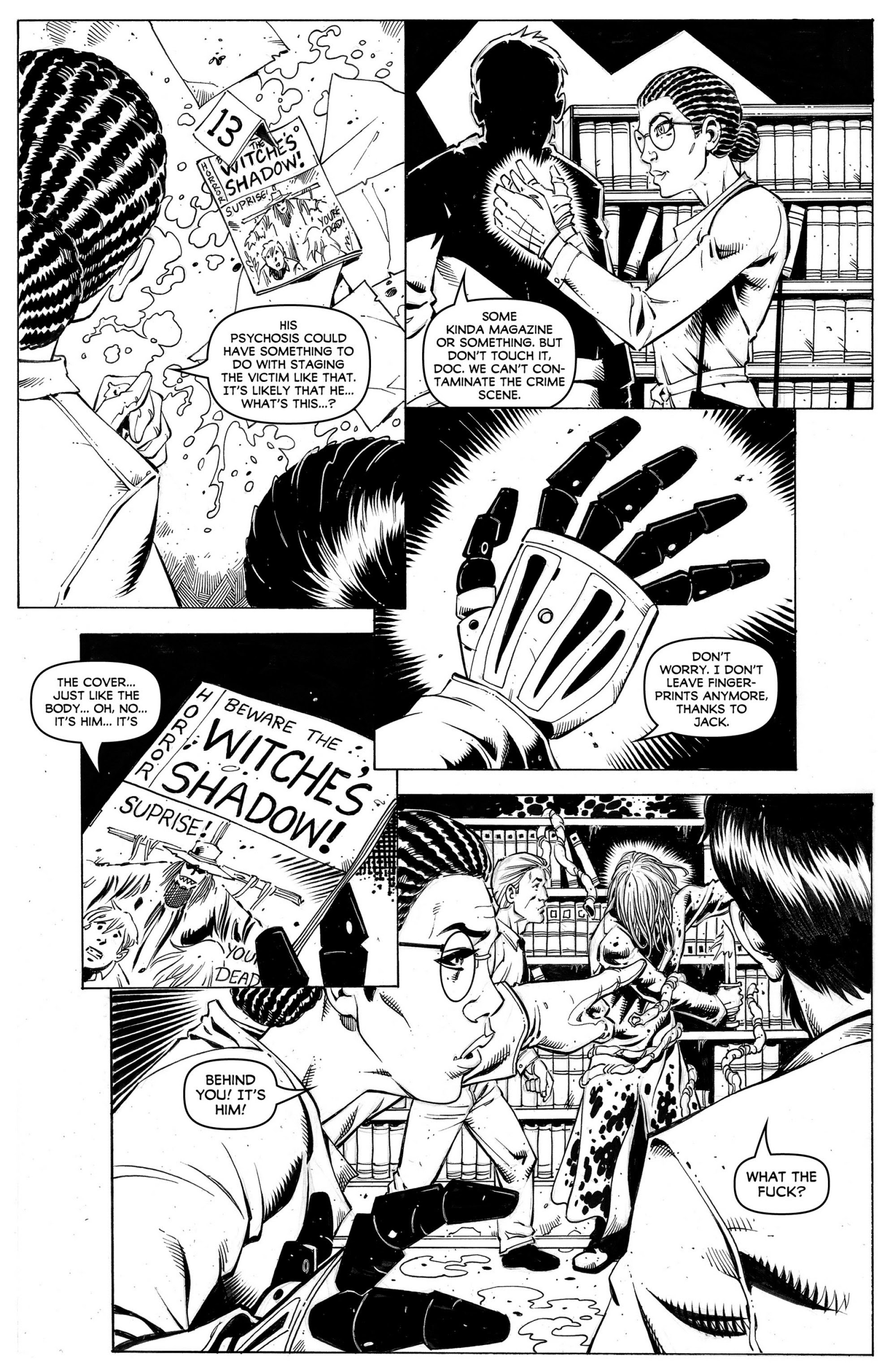 Read online Beware the Witch's Shadow: Happy New Fear comic -  Issue #1 - 8