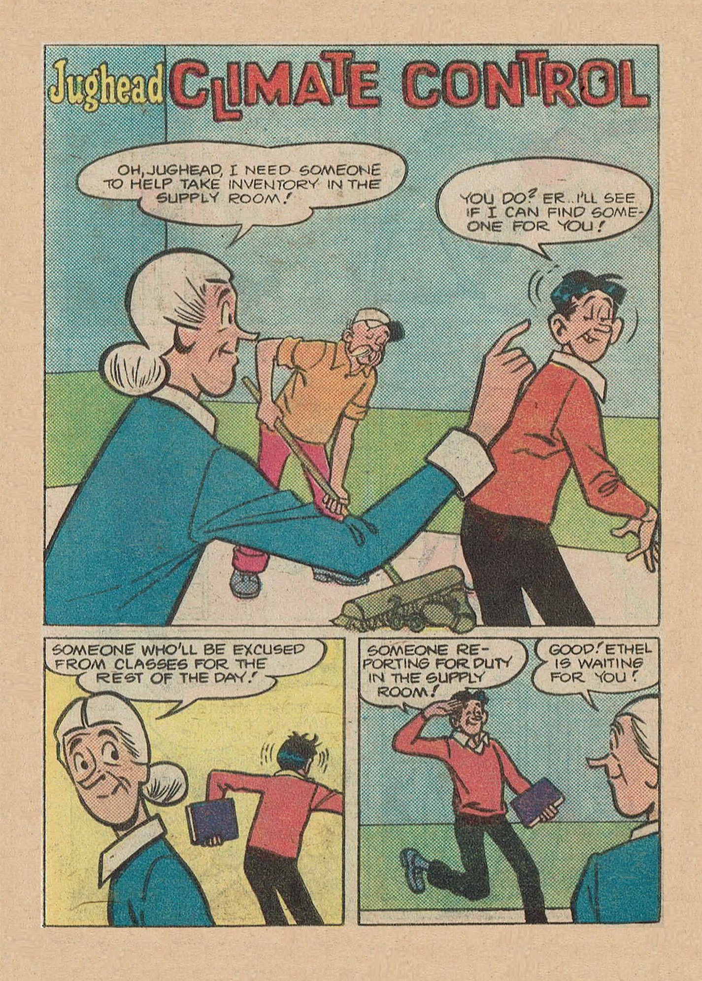 Read online Jughead Jones Comics Digest comic -  Issue #24 - 102