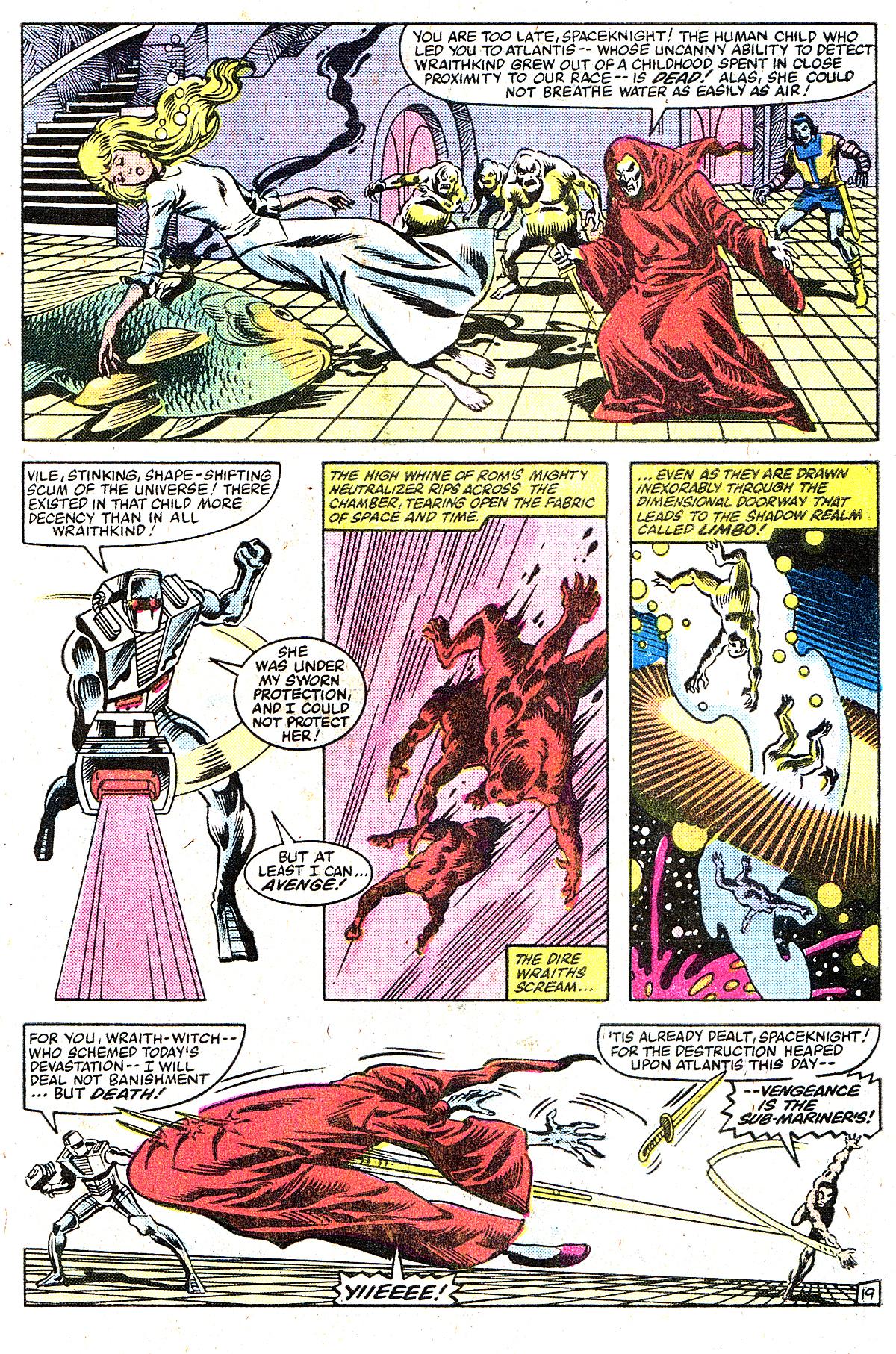 Read online ROM (1979) comic -  Issue #35 - 19