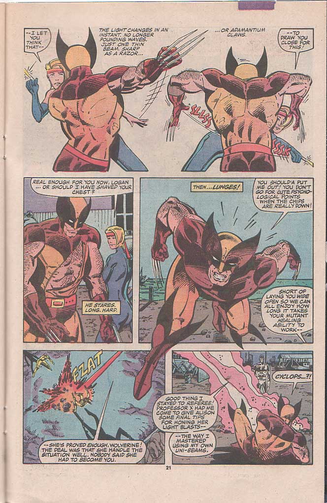 Read online Dazzler (1981) comic -  Issue #38 - 22
