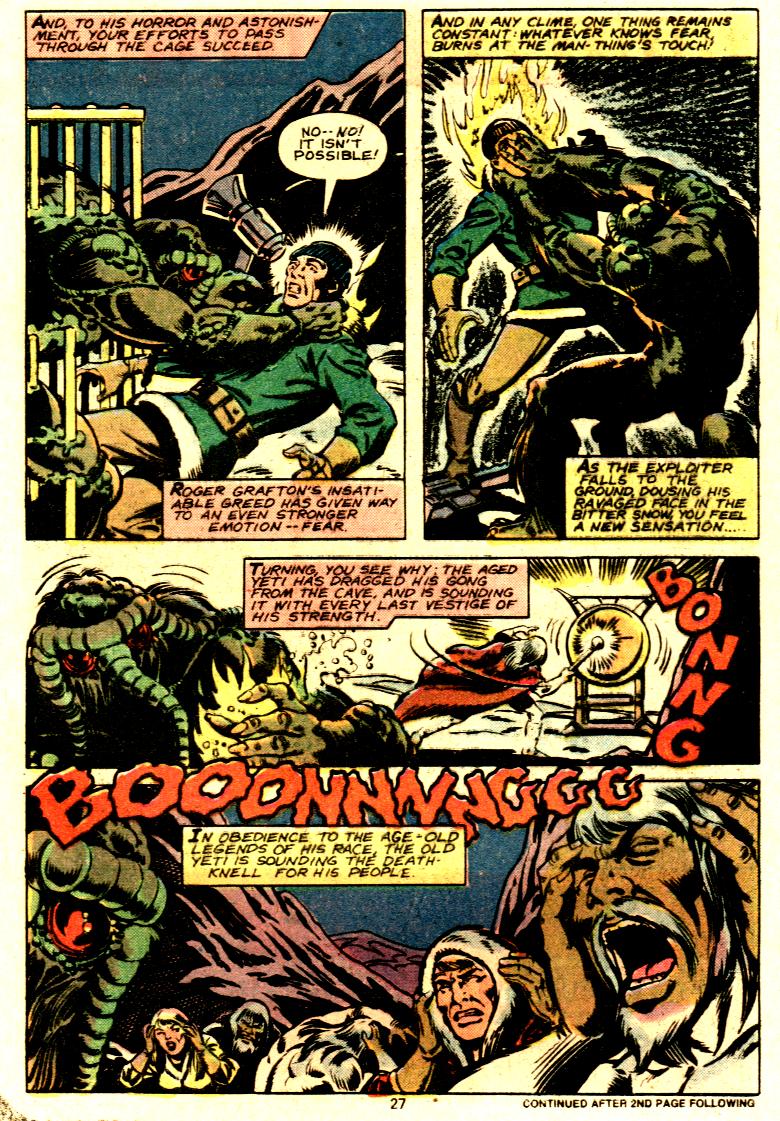 Read online Man-Thing (1979) comic -  Issue #3 - 17