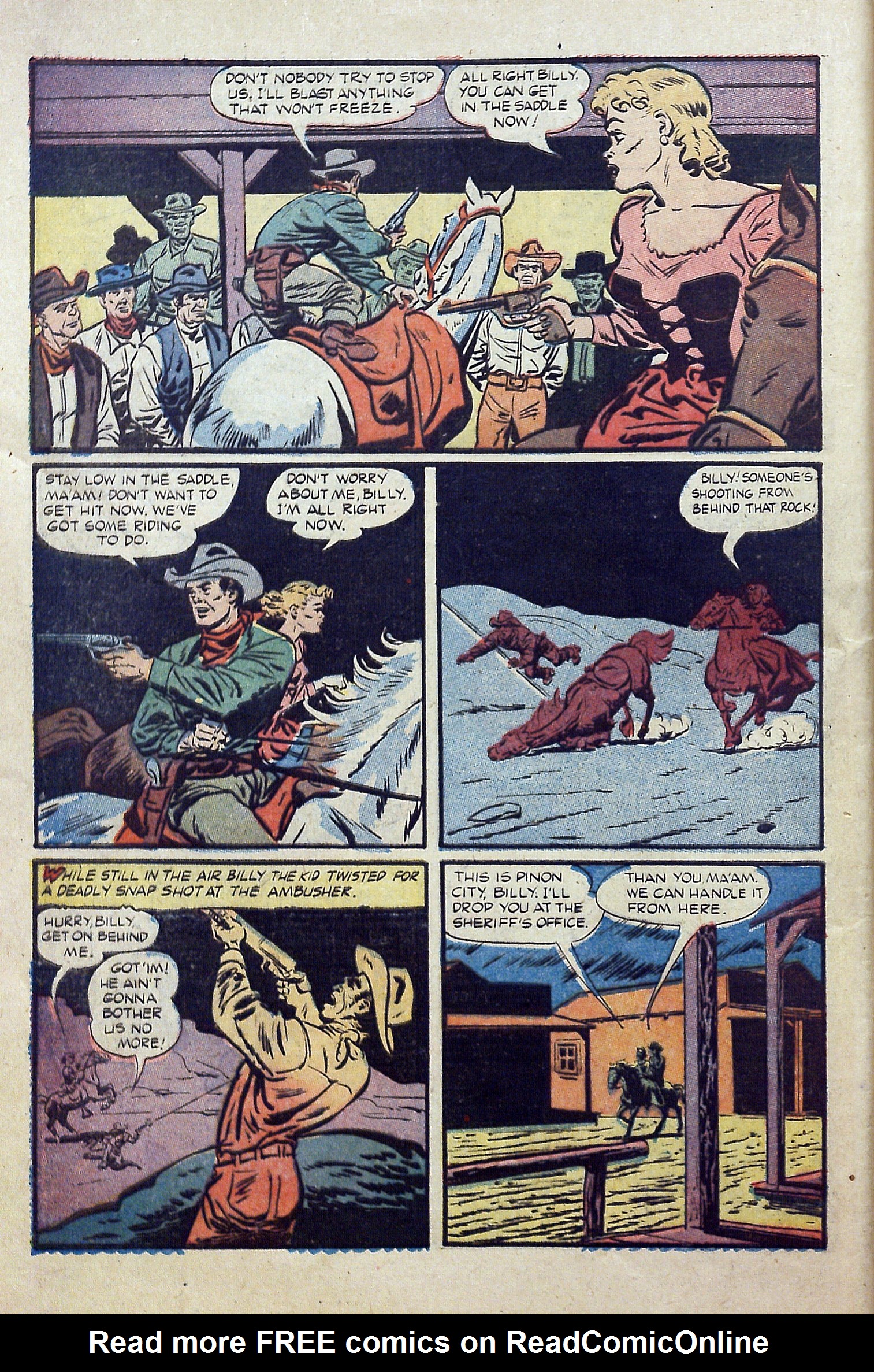 Read online Billy the Kid Adventure Magazine comic -  Issue #18 - 30
