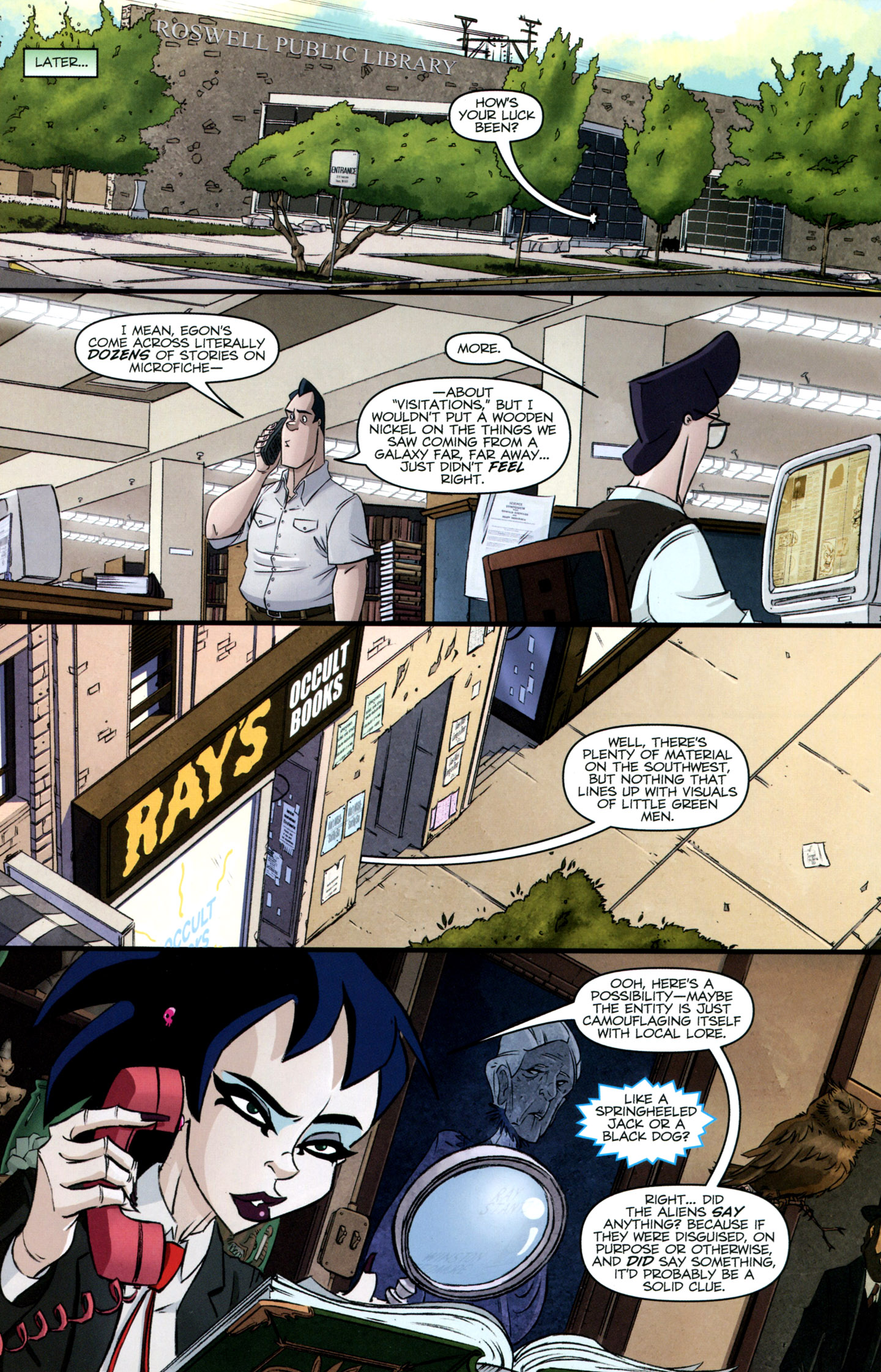 Read online Ghostbusters (2011) comic -  Issue #11 - 12