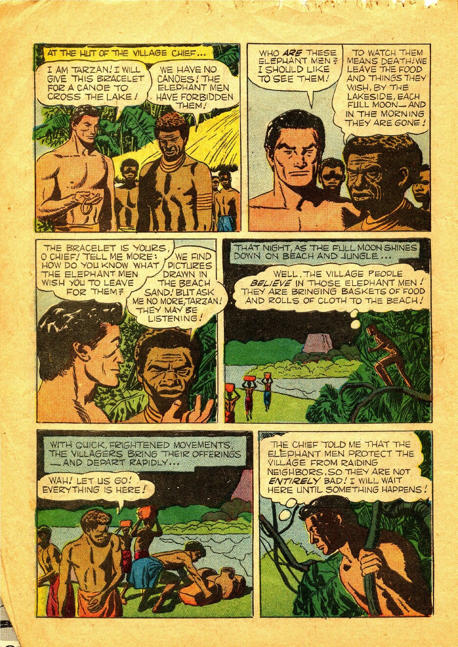 Read online Tarzan (1948) comic -  Issue #108 - 6