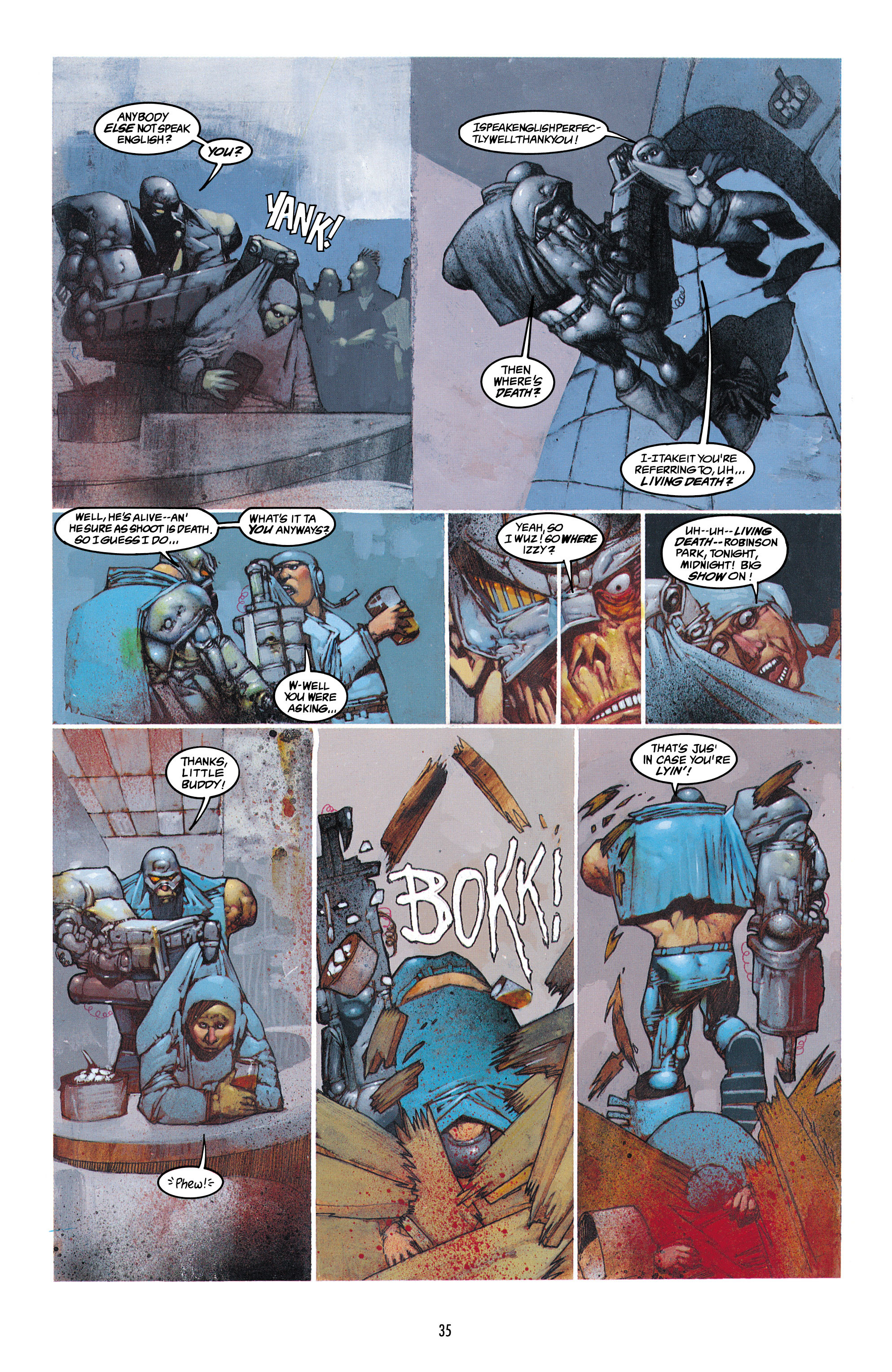 Read online Batman/Judge Dredd Collection comic -  Issue # TPB (Part 1) - 35