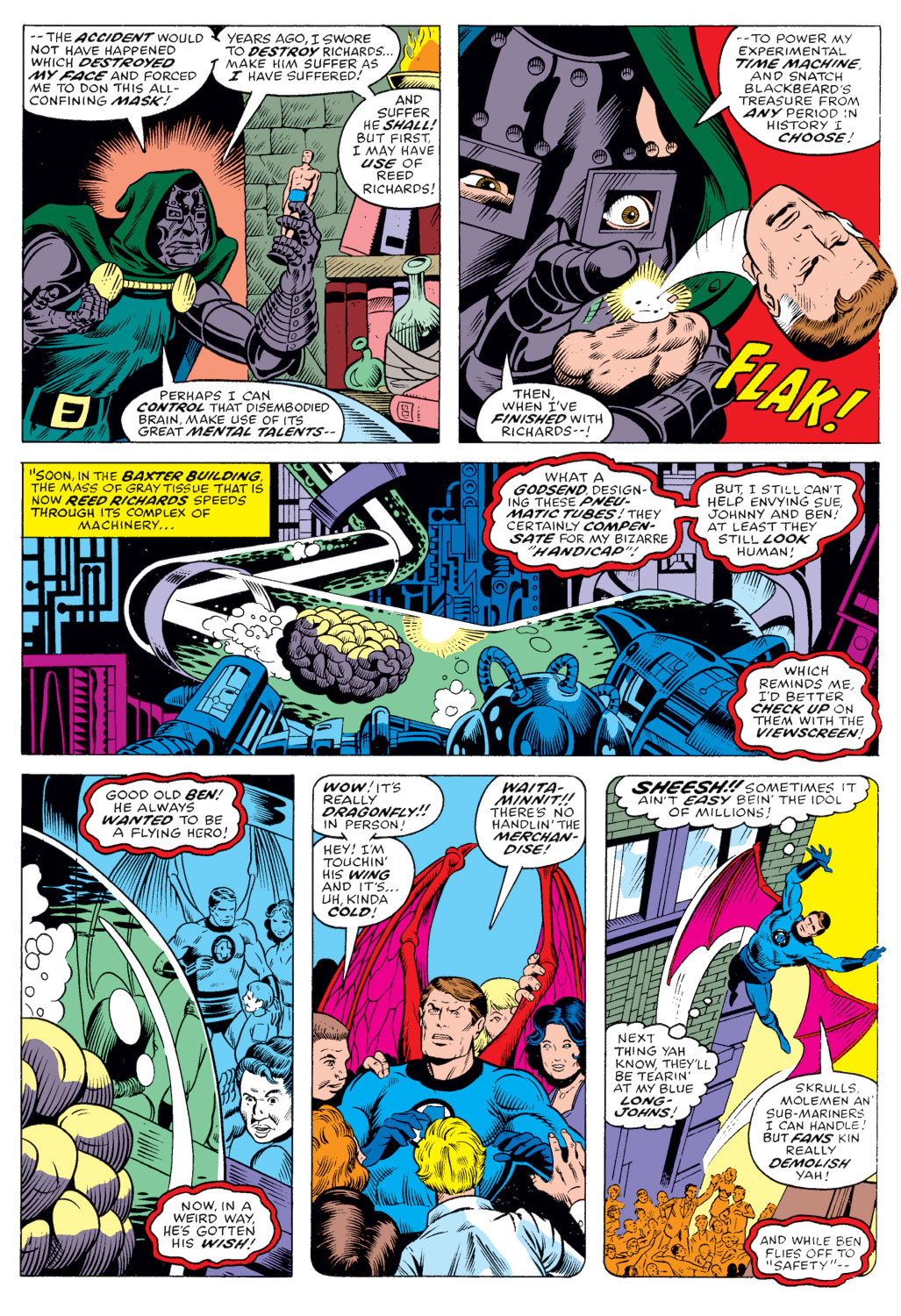 Read online What If? (1977) comic -  Issue #6 - The Fantastic Four had different superpowers - 19