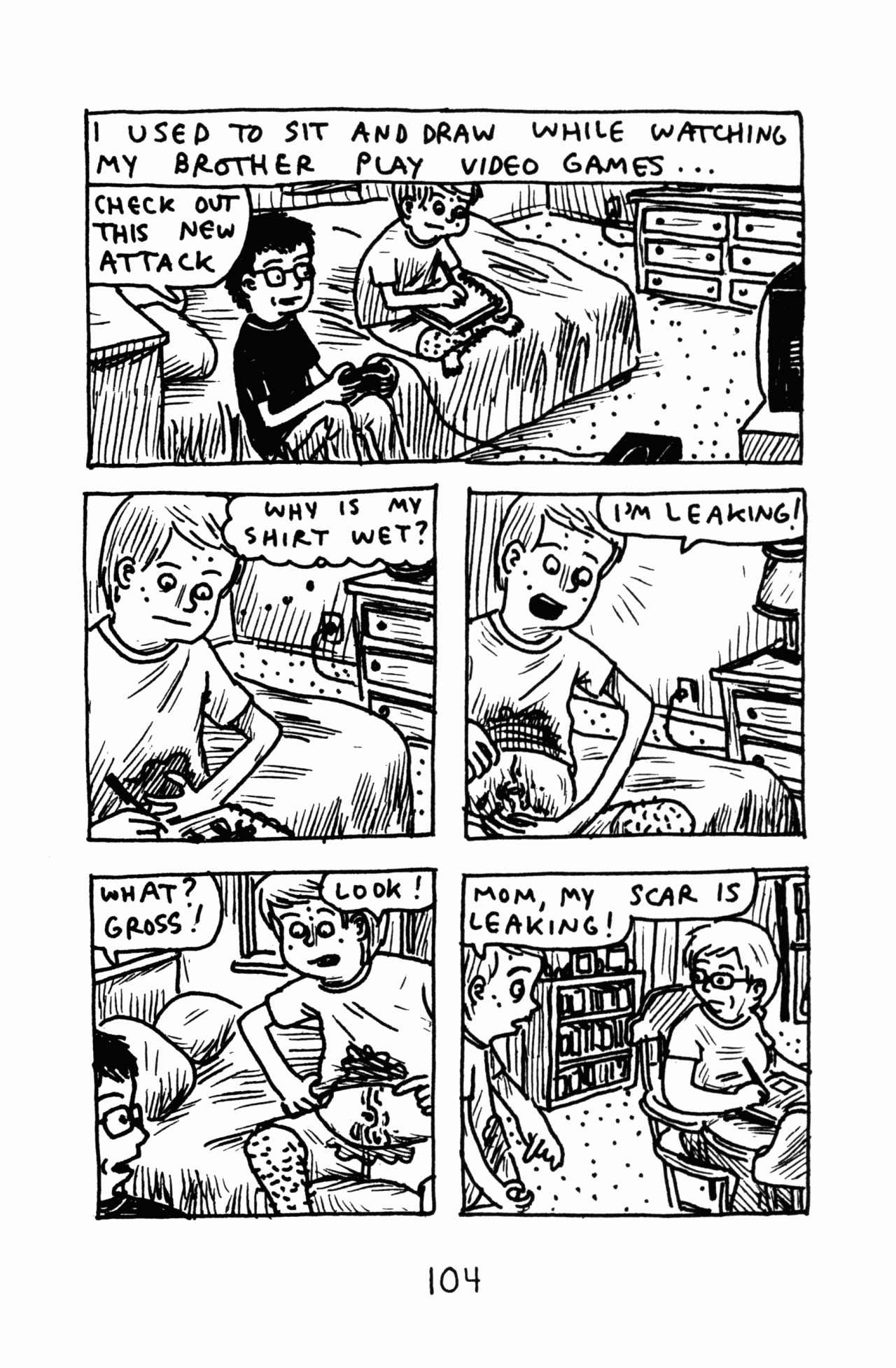 Read online Funny Misshapen Body: A Memoir comic -  Issue # TPB (Part 2) - 5