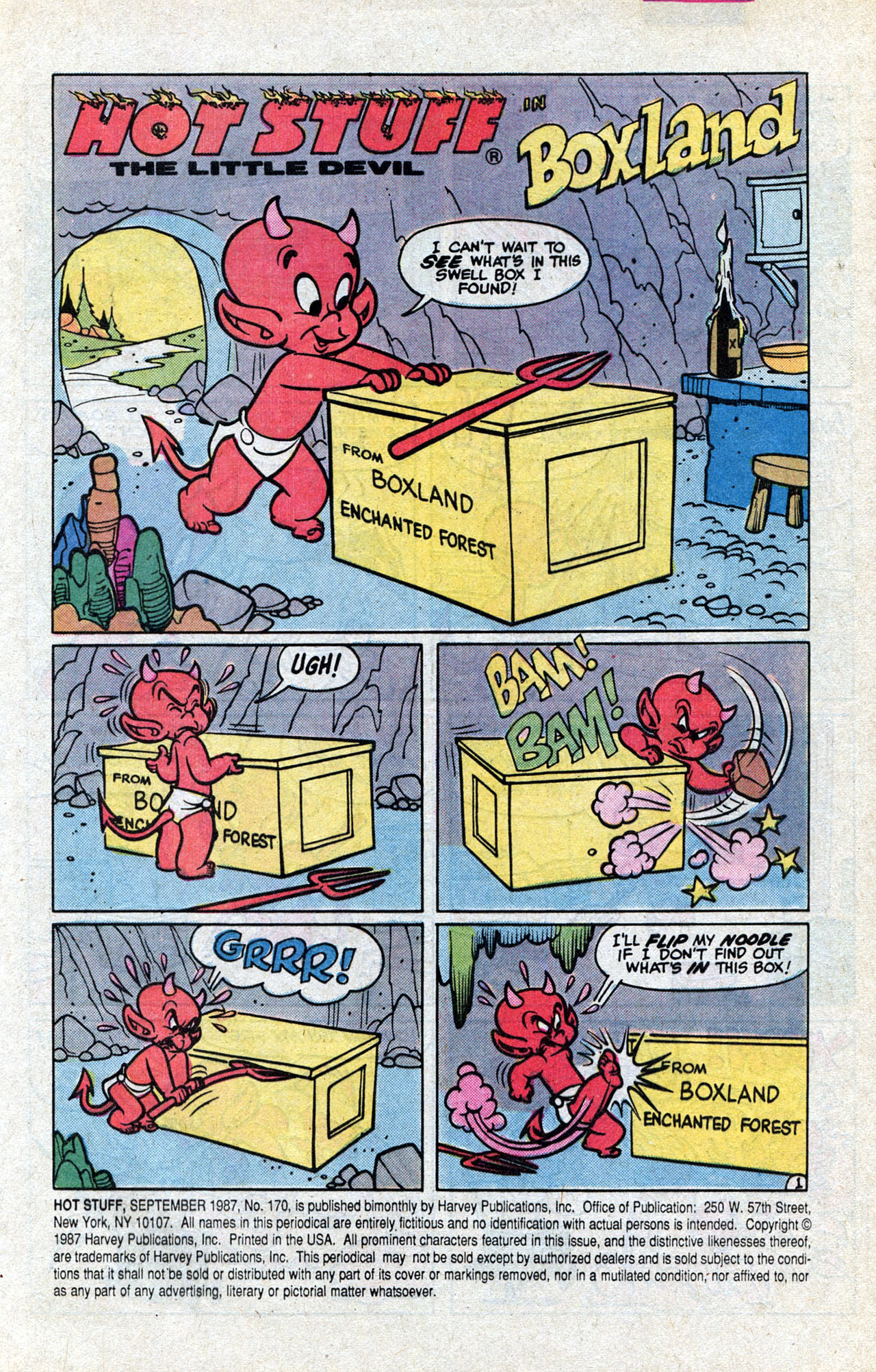 Read online Hot Stuff, the Little Devil comic -  Issue #170 - 5