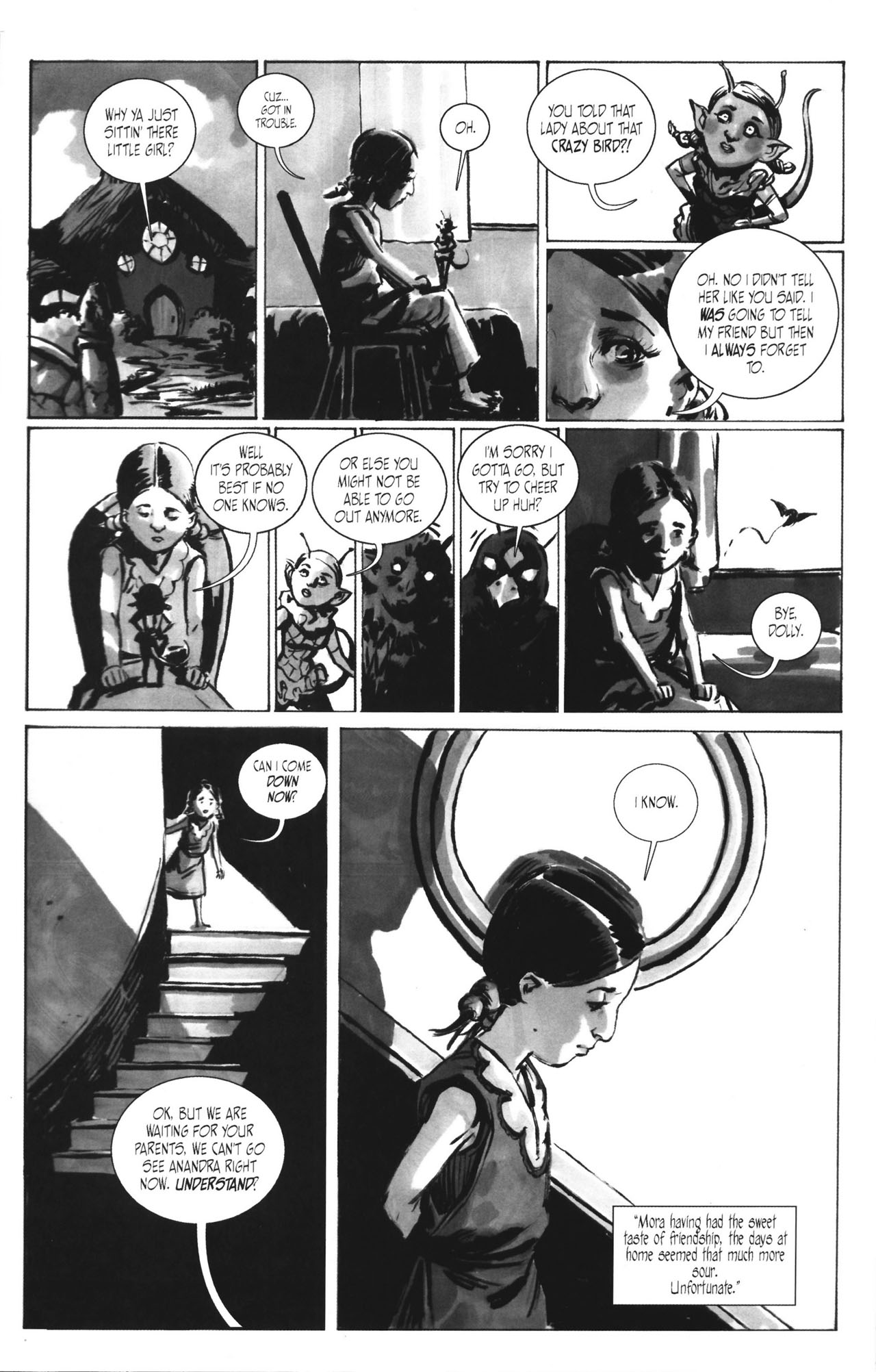 Read online Mora comic -  Issue #3 - 8