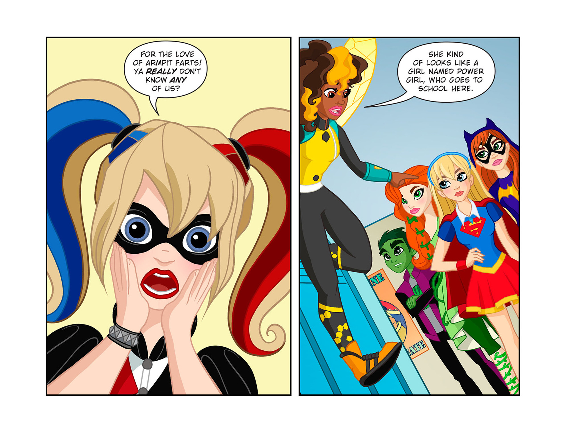 Read online DC Super Hero Girls: Past Times at Super Hero High comic -  Issue #5 - 6