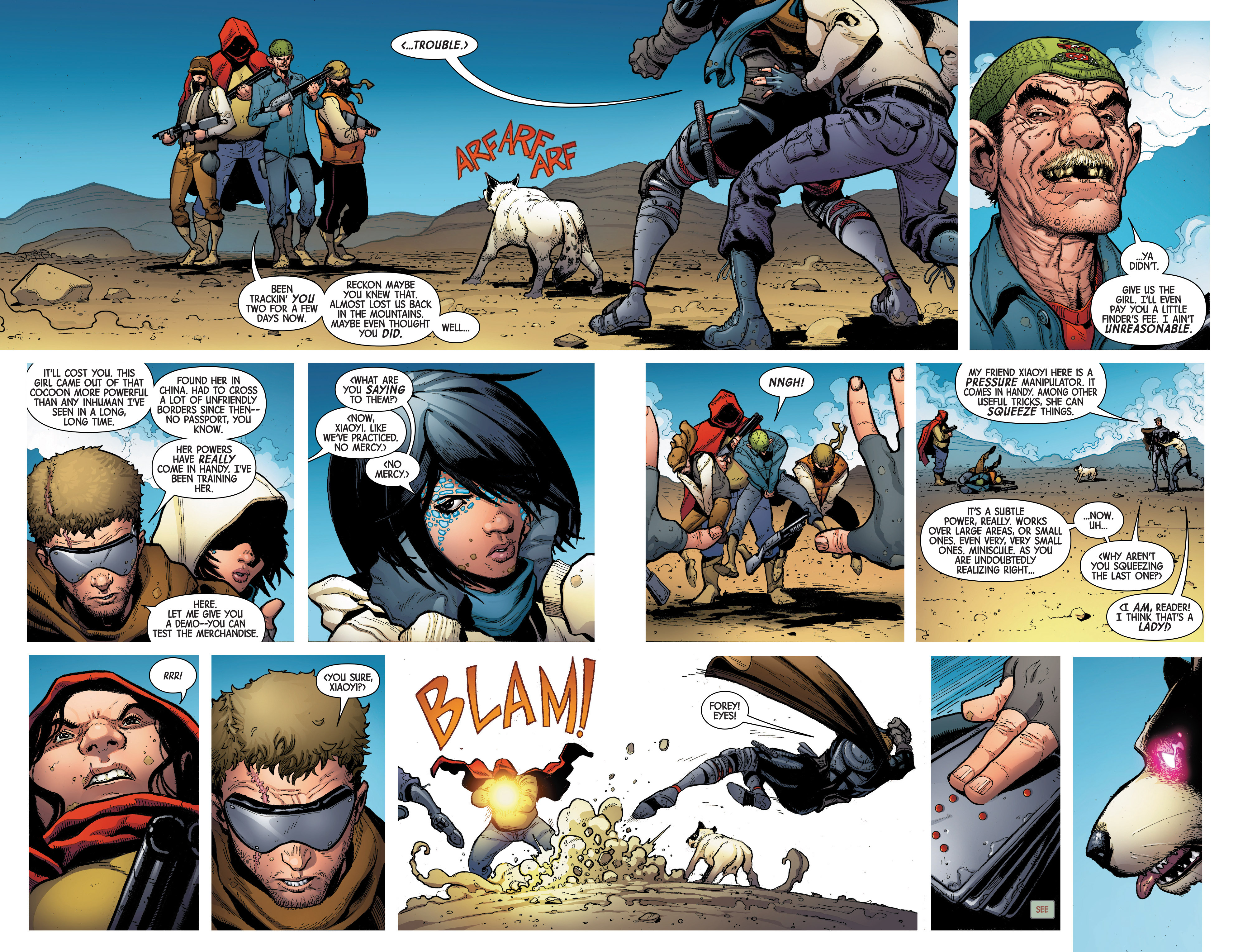 Read online Inhuman (2014) comic -  Issue #9 - 4
