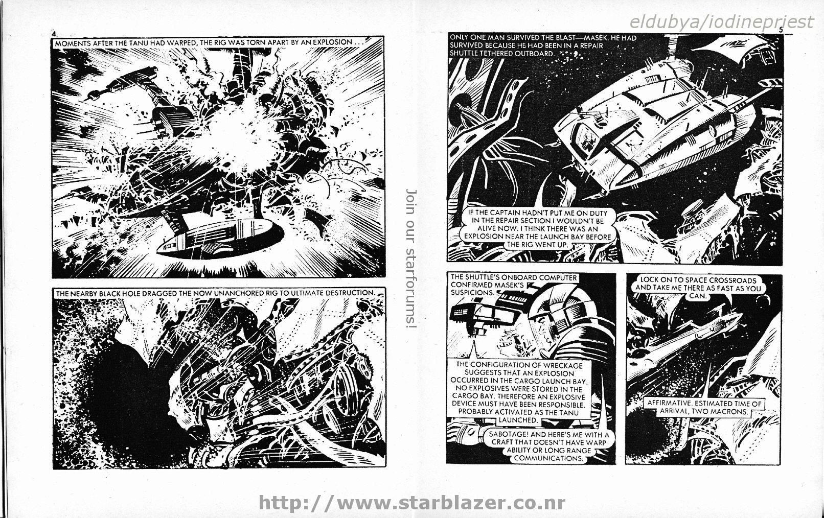 Read online Starblazer comic -  Issue #99 - 4
