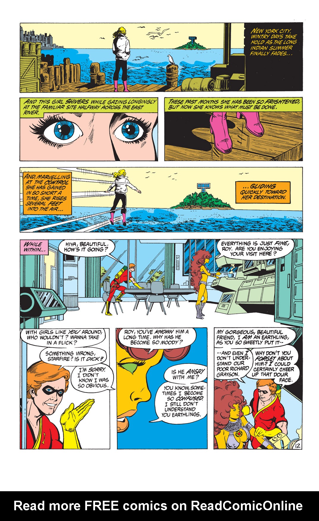 Read online The New Teen Titans (1980) comic -  Issue #29 - 13