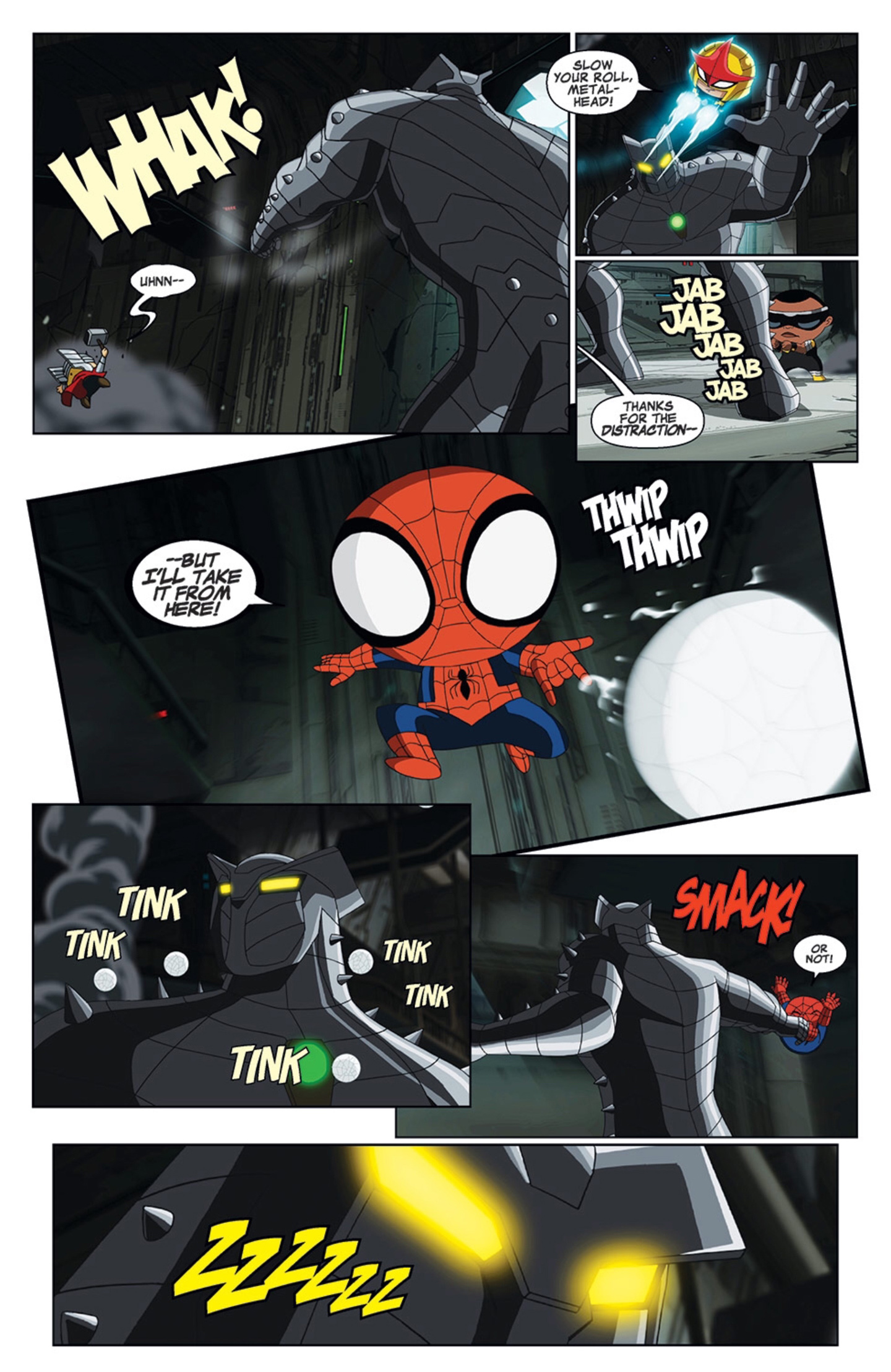 Read online Marvel Universe Ultimate Spider-Man: Web Warriors comic -  Issue #4 - 8