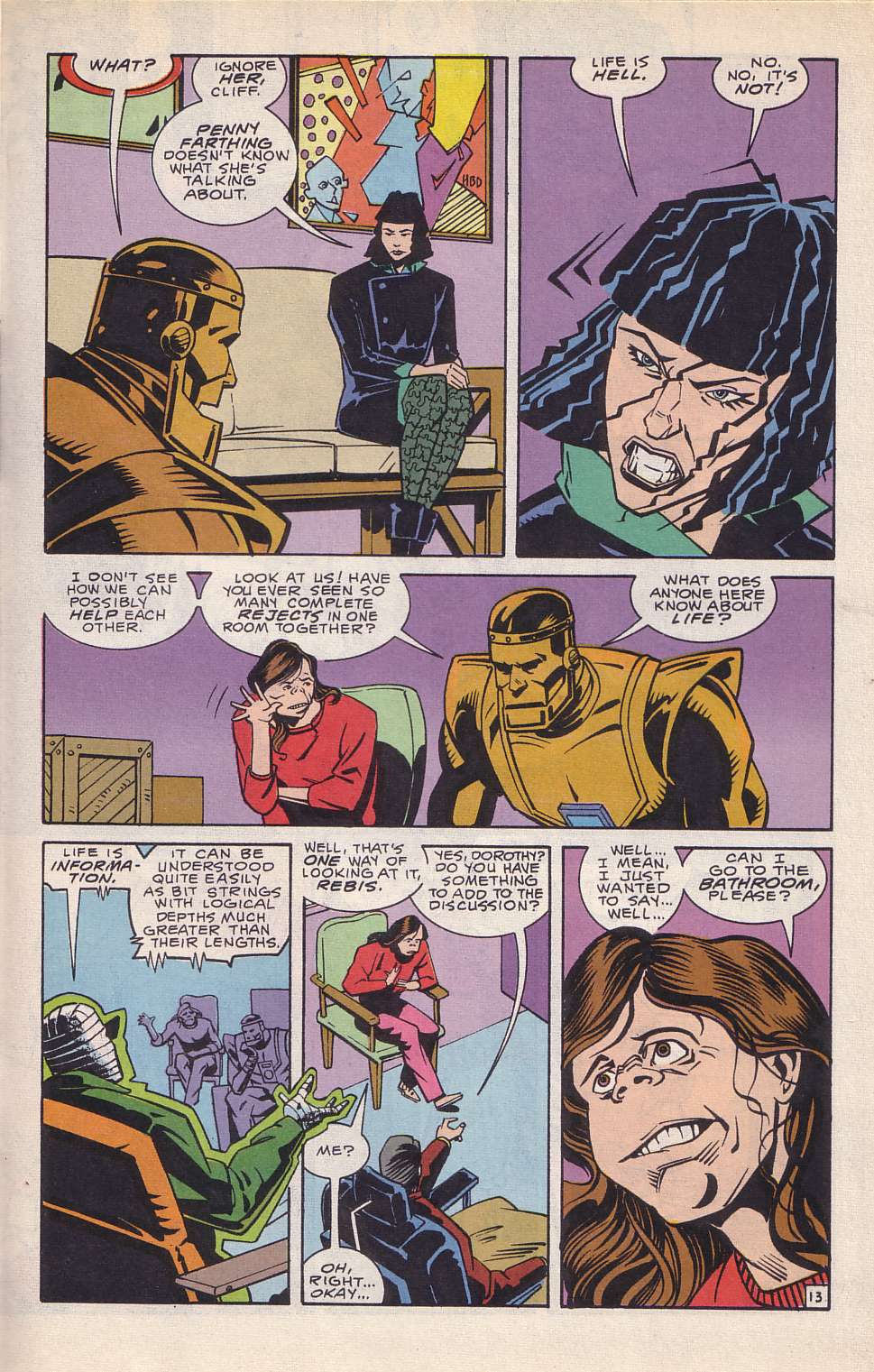 Read online Doom Patrol (1987) comic -  Issue #35 - 14