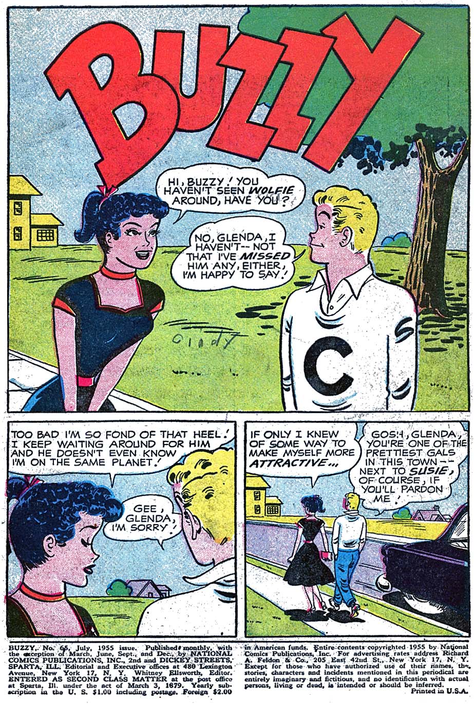 Read online Buzzy comic -  Issue #65 - 3