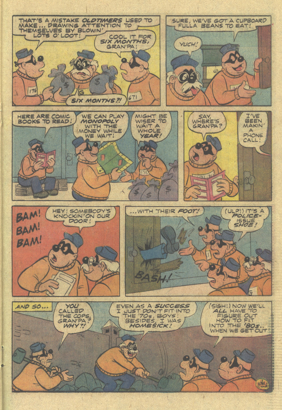 Read online Walt Disney THE BEAGLE BOYS comic -  Issue #30 - 21