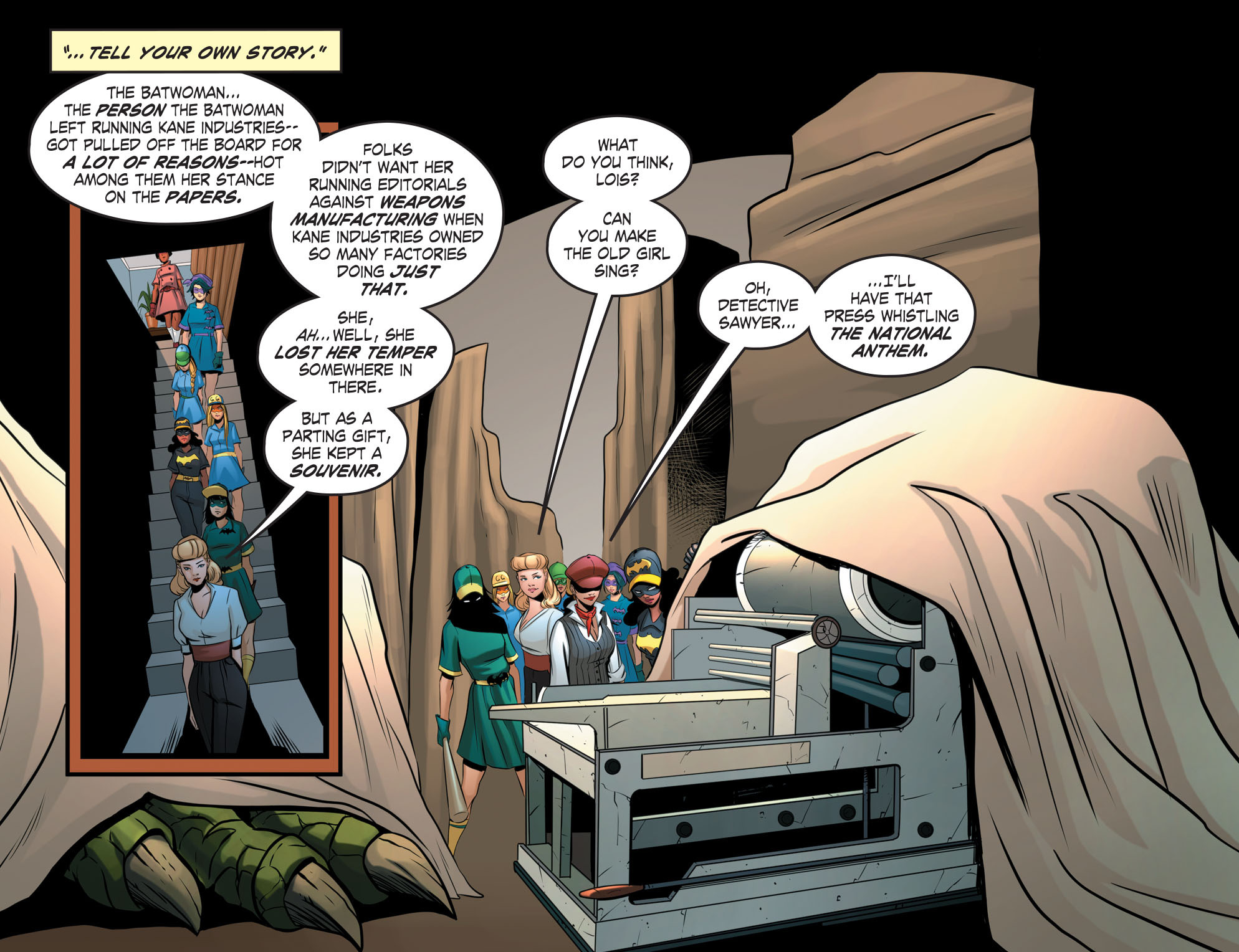Read online DC Comics: Bombshells comic -  Issue #38 - 15