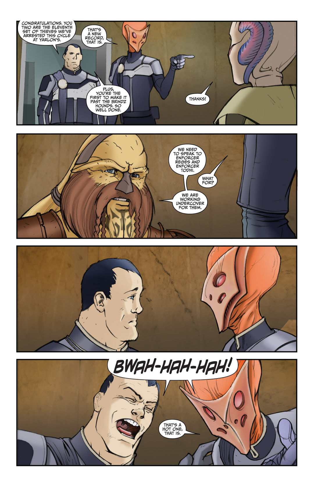 Read online Farscape: D'Argo's Quest comic -  Issue #4 - 5