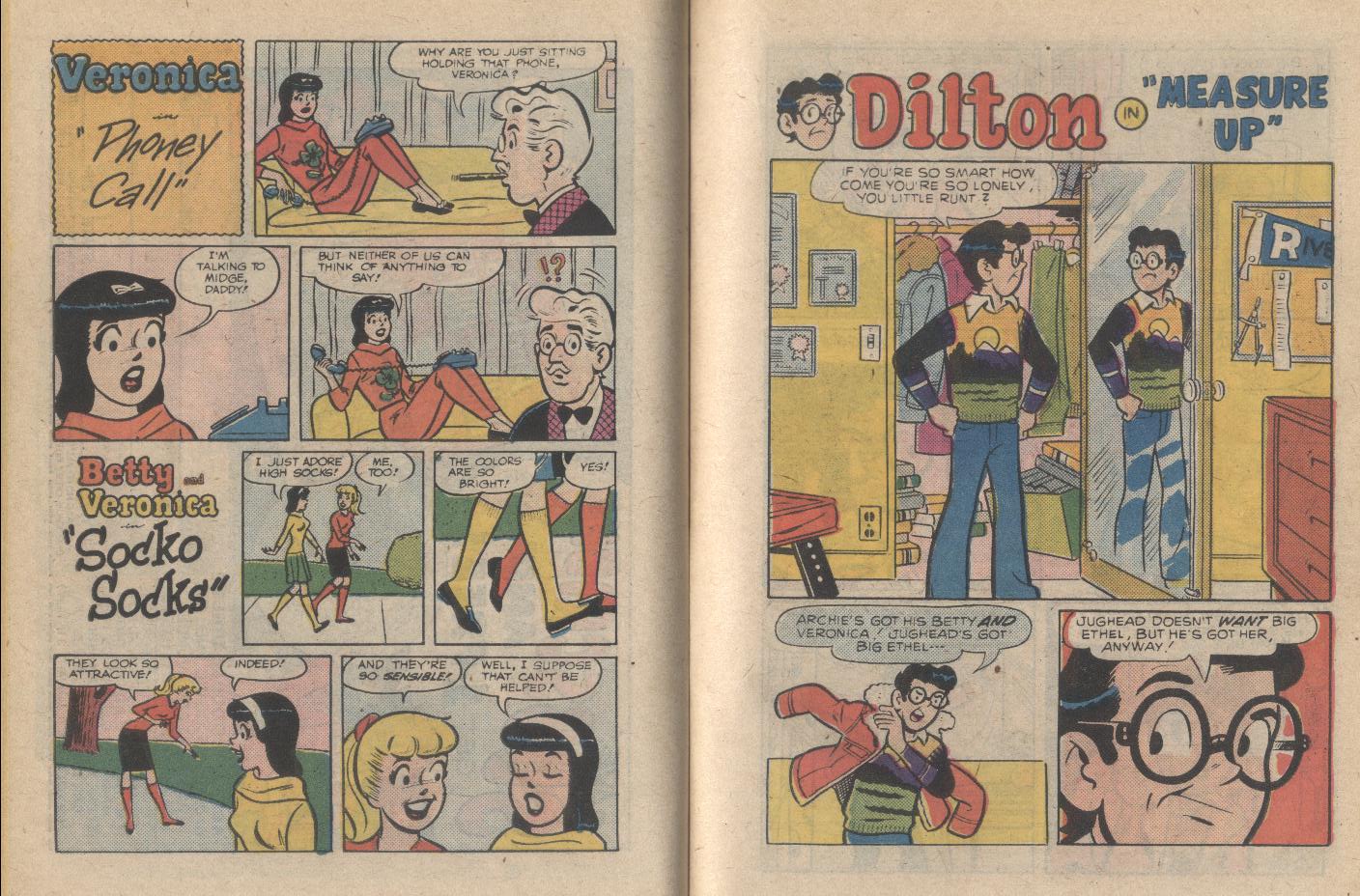 Read online Archie...Archie Andrews, Where Are You? Digest Magazine comic -  Issue #47 - 52