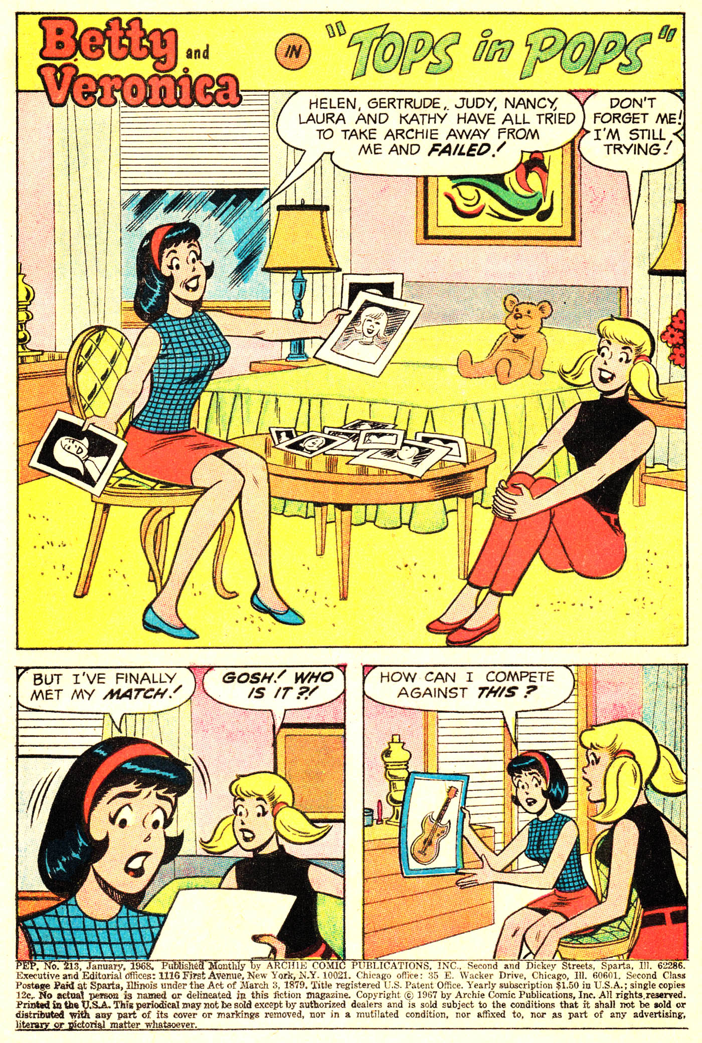 Read online Pep Comics comic -  Issue #213 - 3