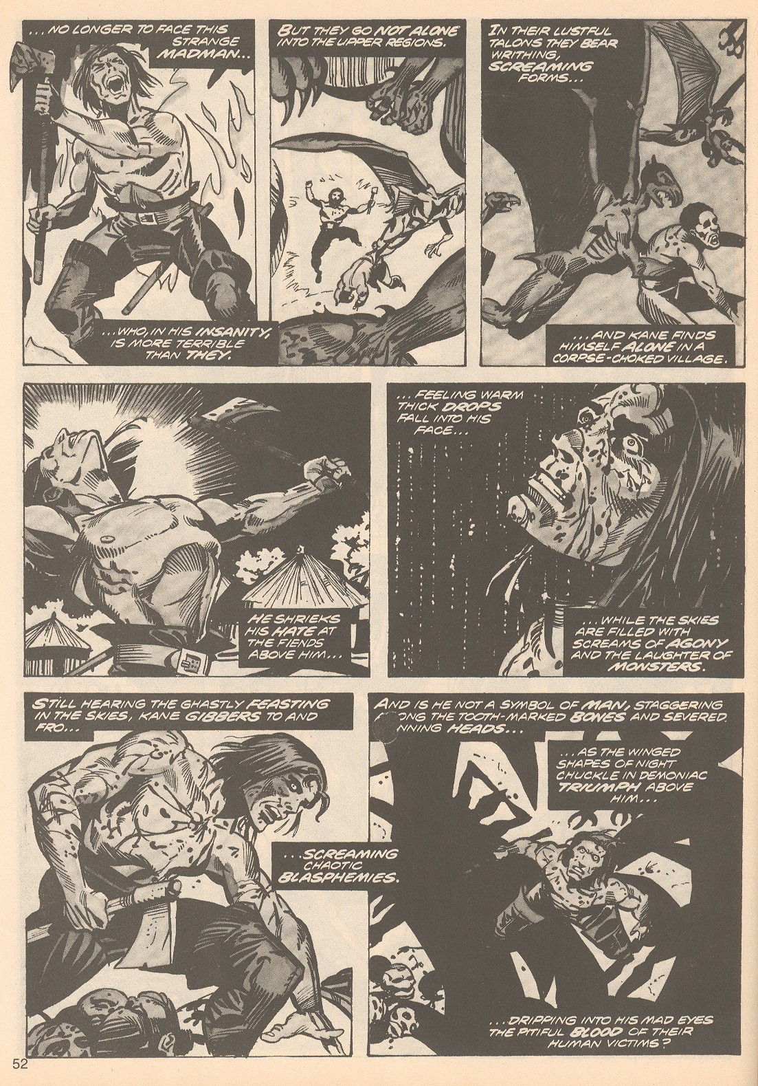 Read online The Savage Sword Of Conan comic -  Issue #54 - 52