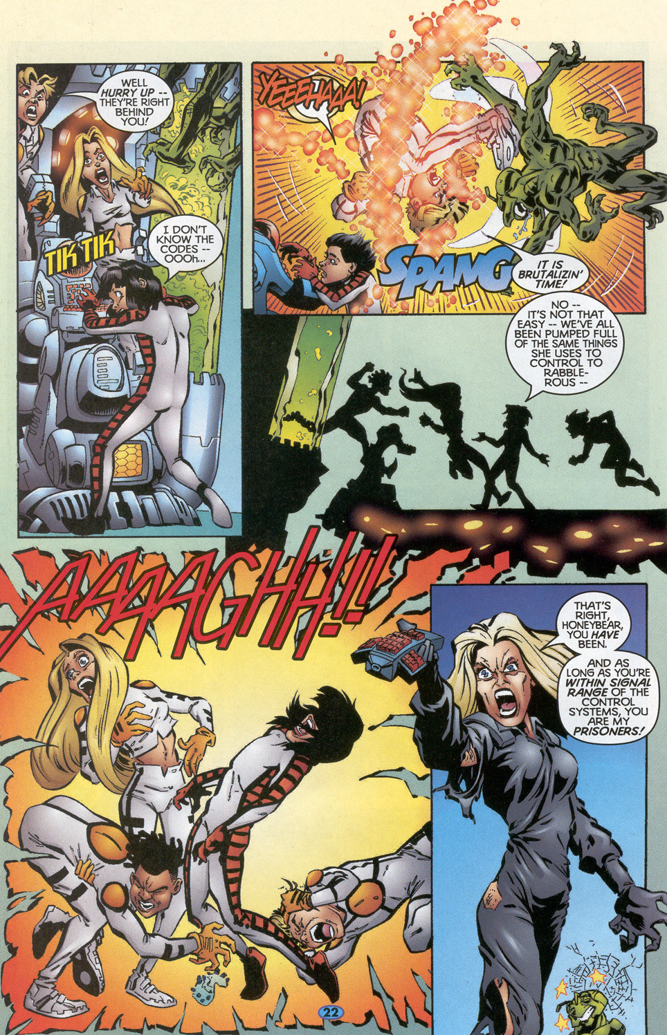 Read online Troublemakers comic -  Issue #8 - 19