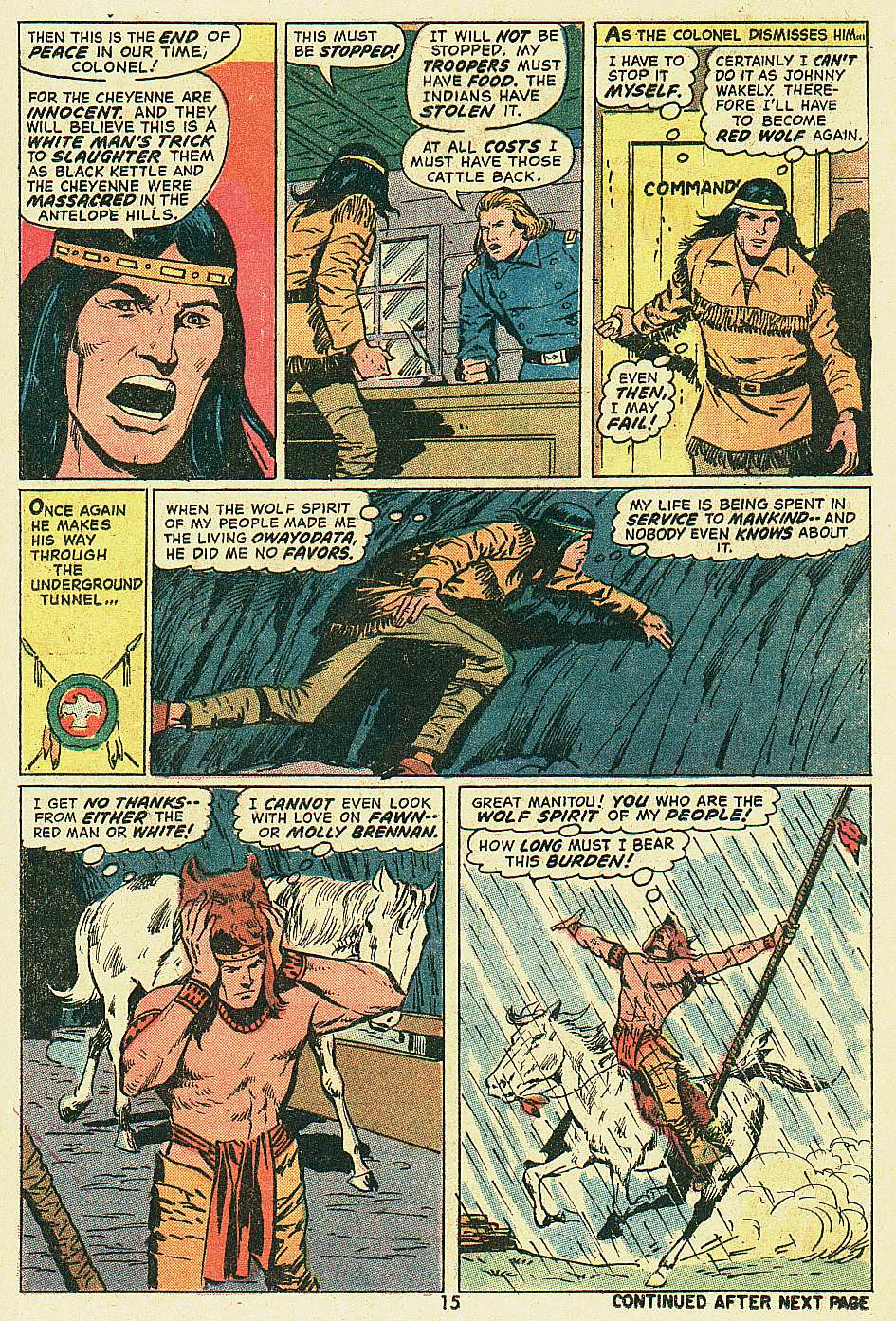 Read online Red Wolf (1972) comic -  Issue #4 - 12