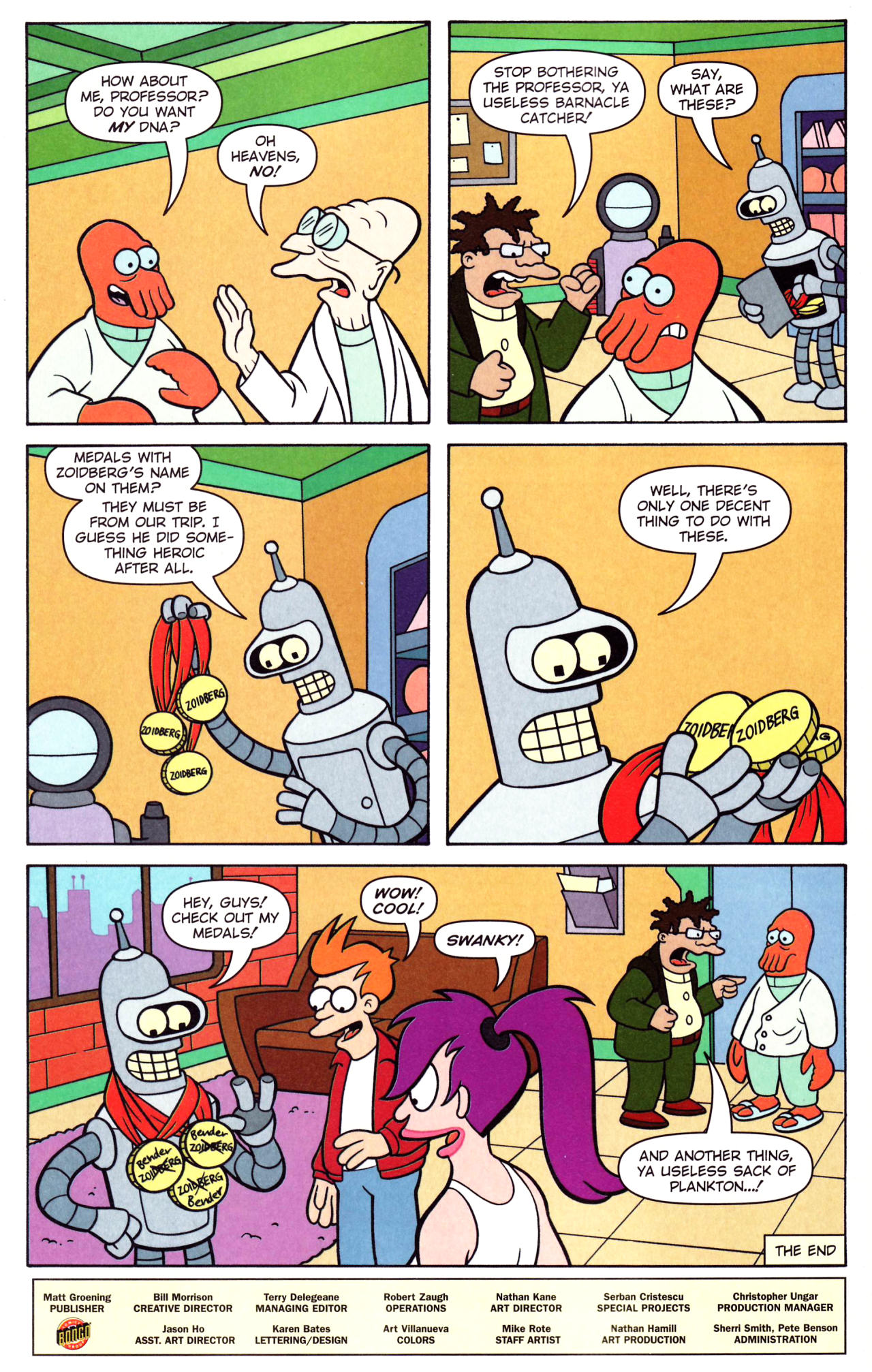 Read online Futurama Comics comic -  Issue #32 - 27