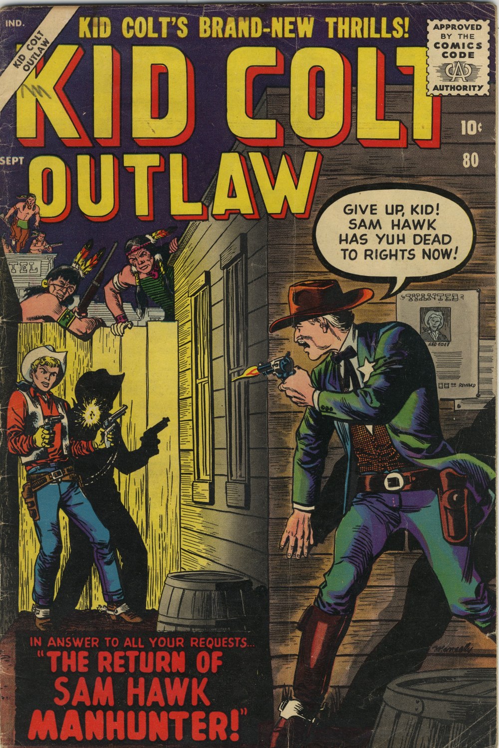Read online Kid Colt Outlaw comic -  Issue #80 - 1