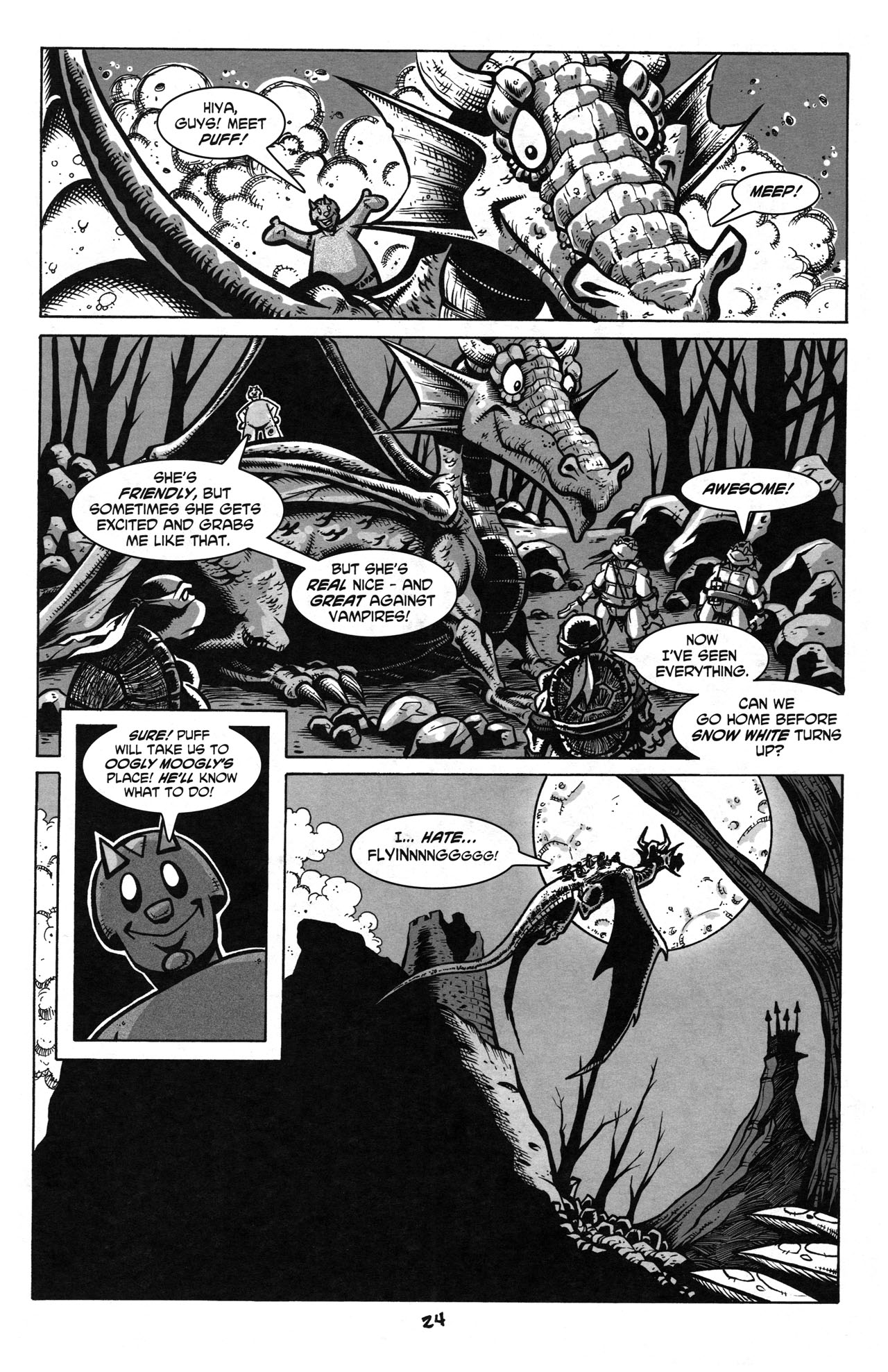 Read online Tales of the TMNT comic -  Issue #51 - 28