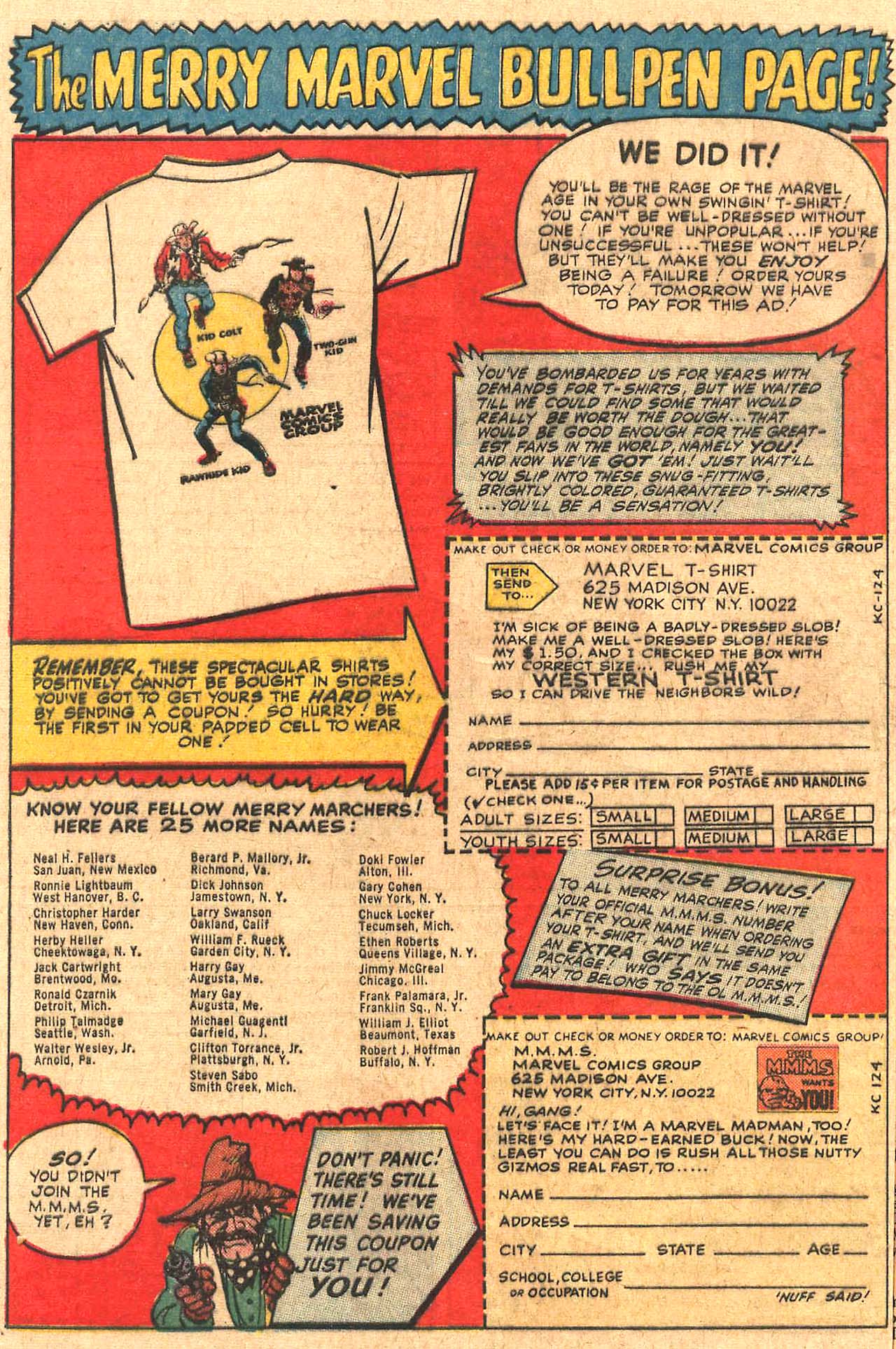 Read online Kid Colt Outlaw comic -  Issue #124 - 32