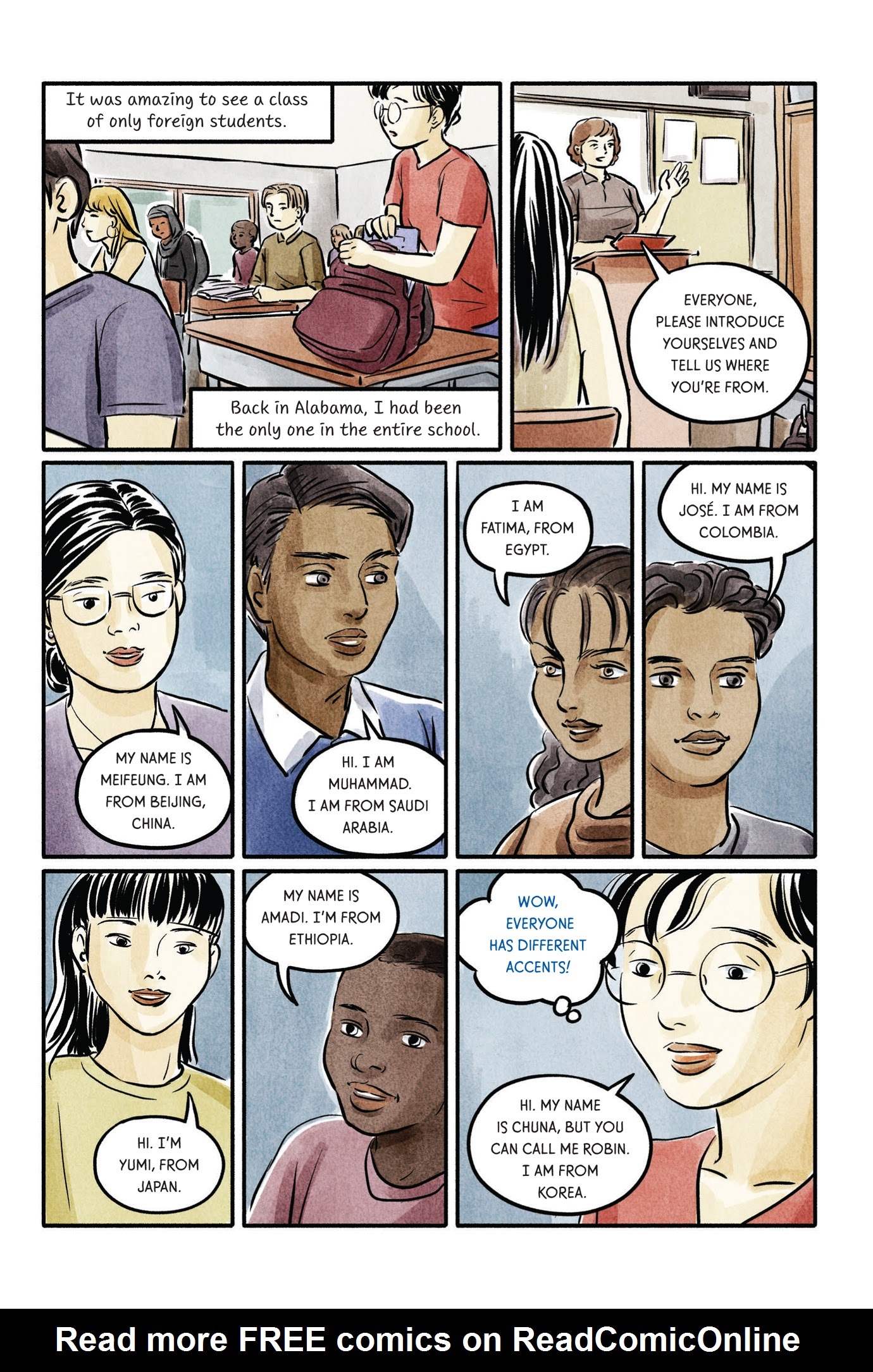 Read online Almost American Girl: An Illustrated Memoir comic -  Issue # TPB (Part 3) - 14