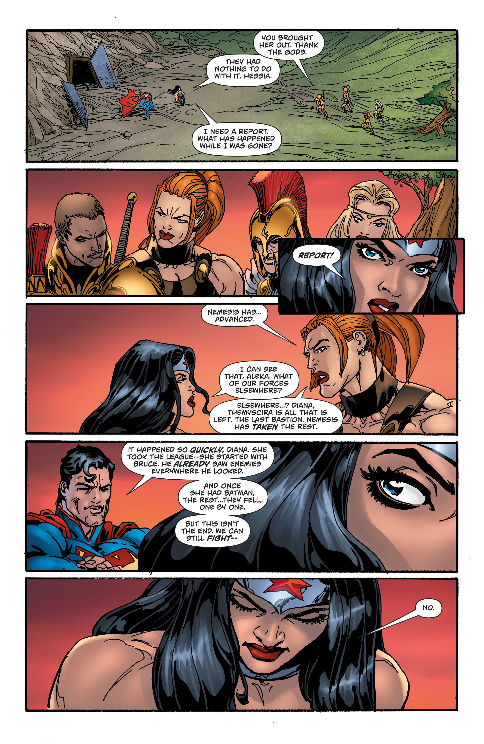 Read online Superman/Wonder Woman: Futures End comic -  Issue # Full - 10