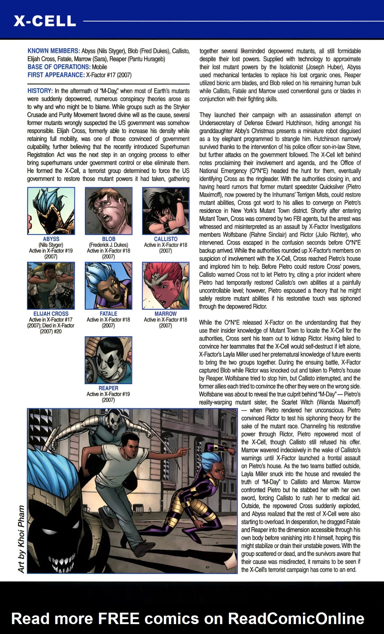 Read online X-Men: Messiah Complex - Mutant Files comic -  Issue # Full - 44